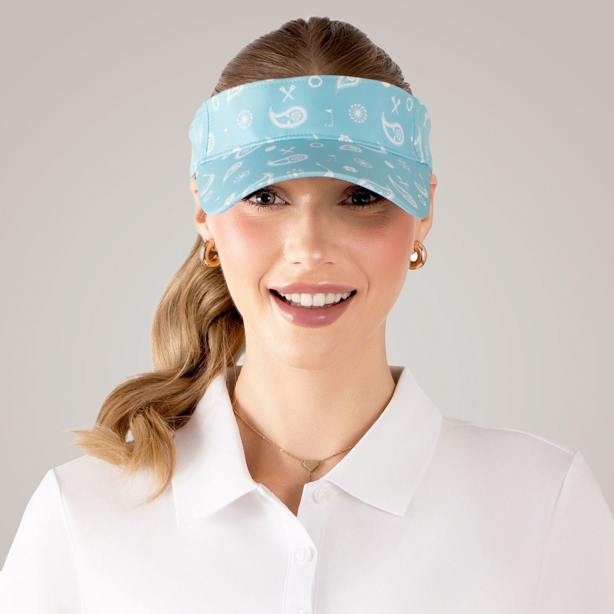 Glove It Women's Hook And Loop Golf Visor