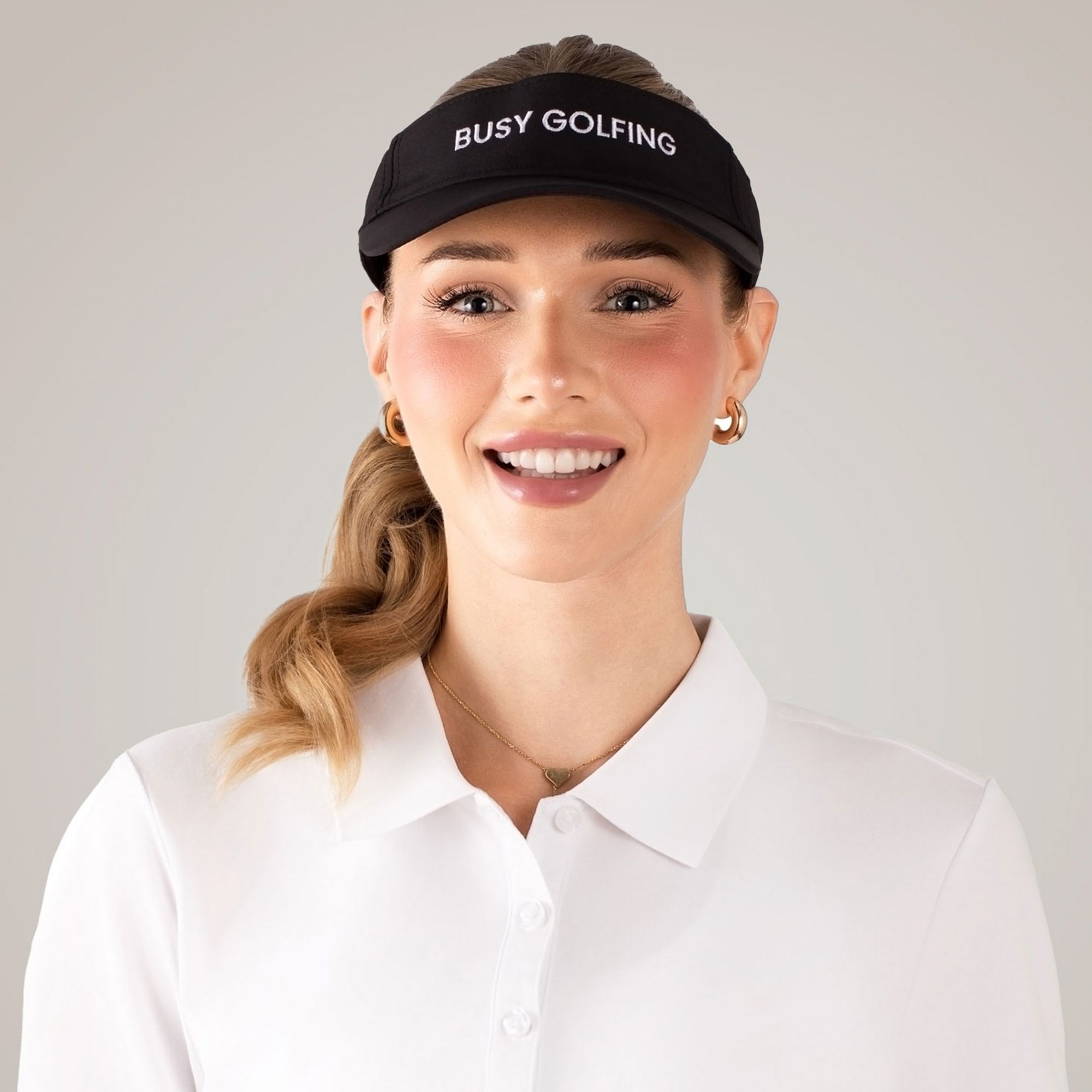 Glove It Women's Hook And Loop Golf Visor