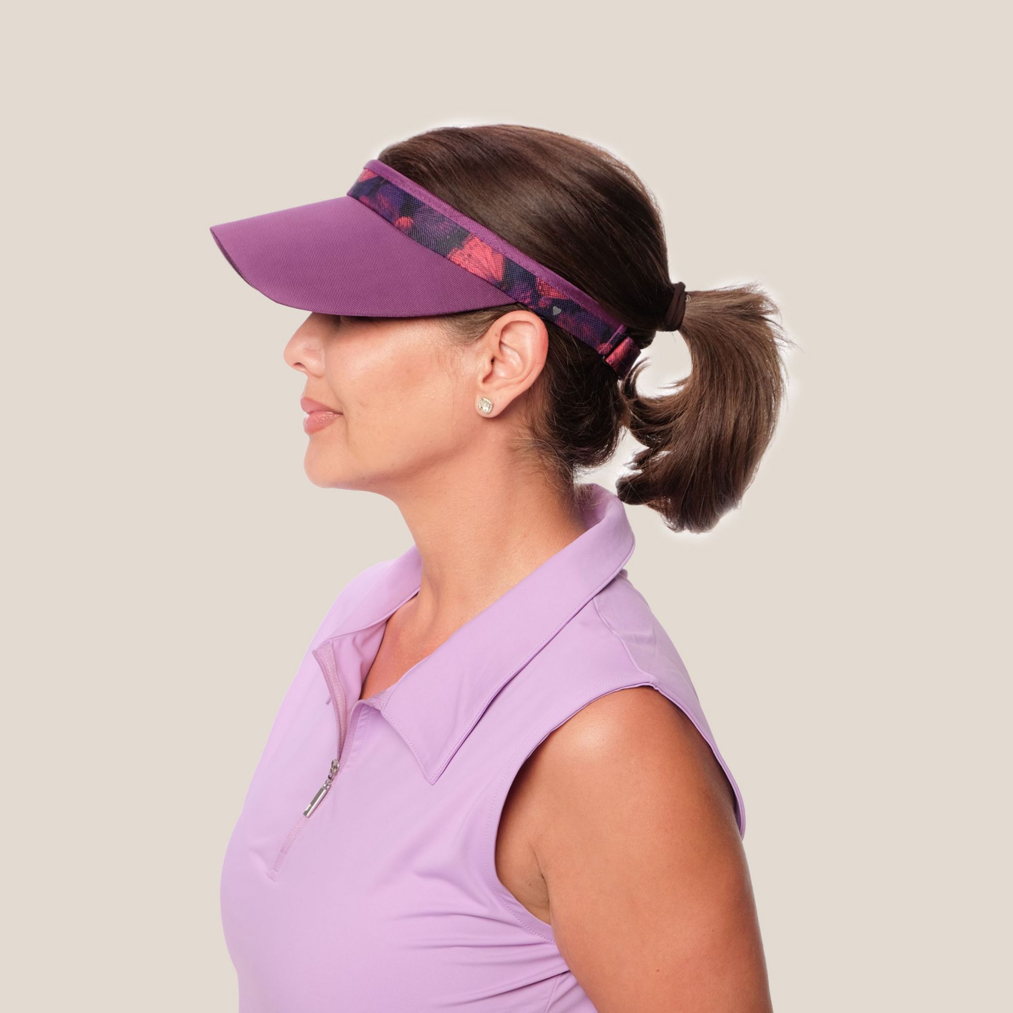Glove It Women's Hook And Loop Adjustable Golf Visor