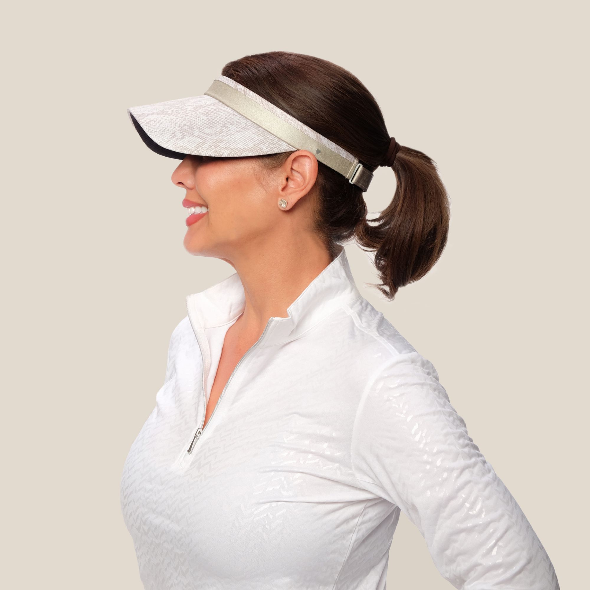 Glove It Women's Hook And Loop Adjustable Golf Visor