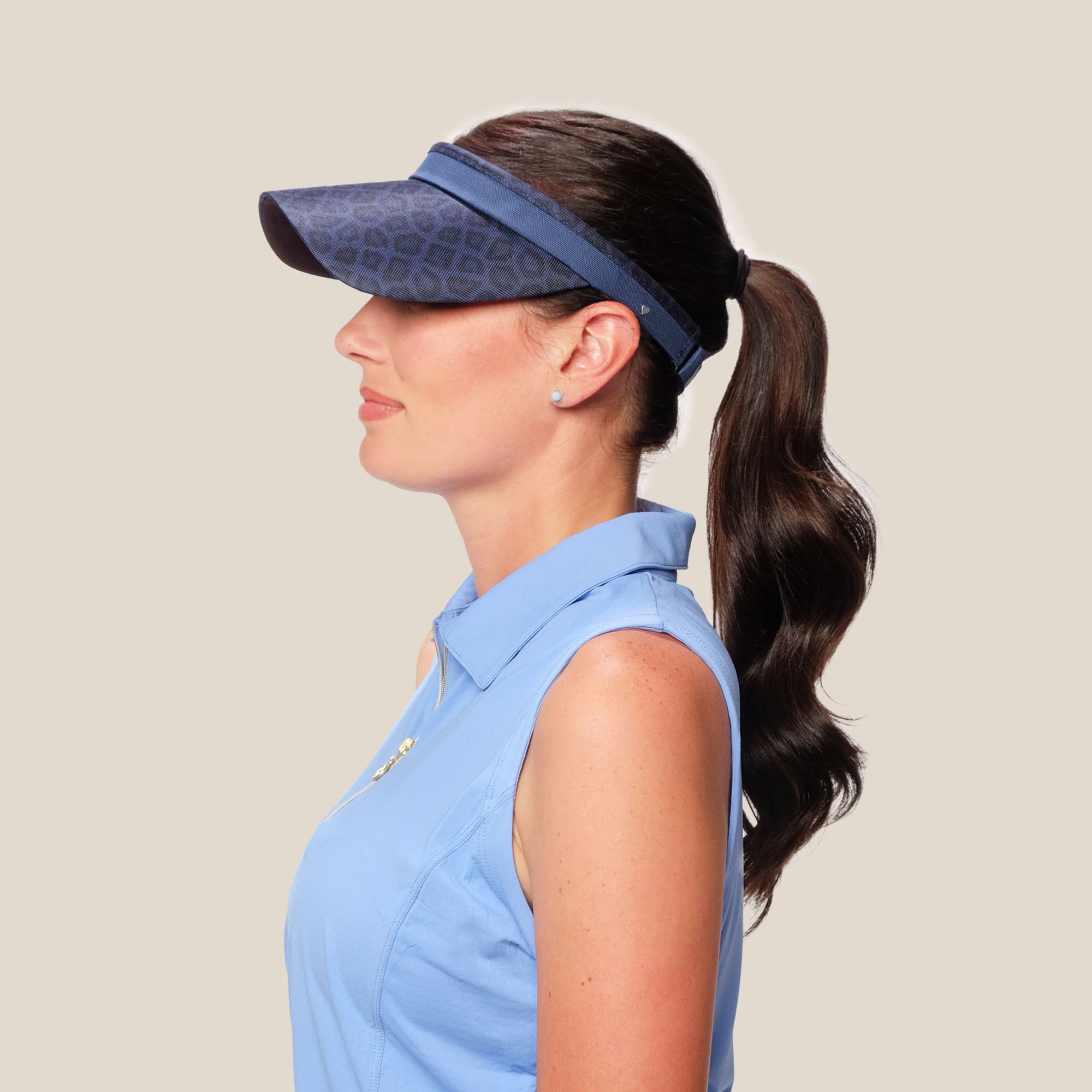Glove It Women's Hook And Loop Adjustable Golf Visor