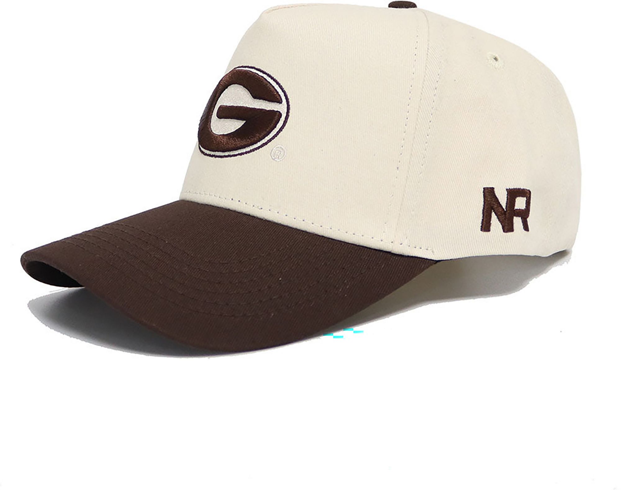No Rivals Adult Georgia Bulldogs Brown Espresso Adjustable Snapback Hat