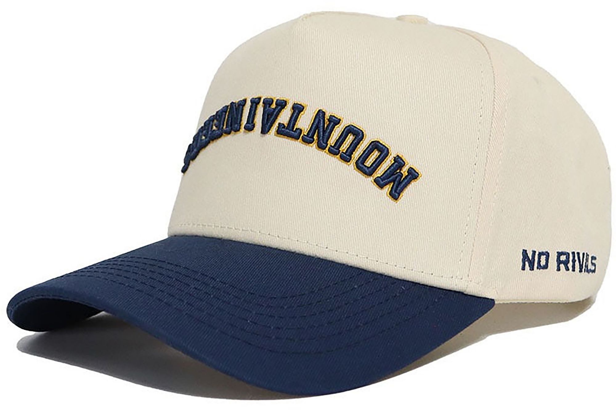 No Rivals Adult West Virginia Mountaineers Navy Upside Down Adjustable Snapback Hat
