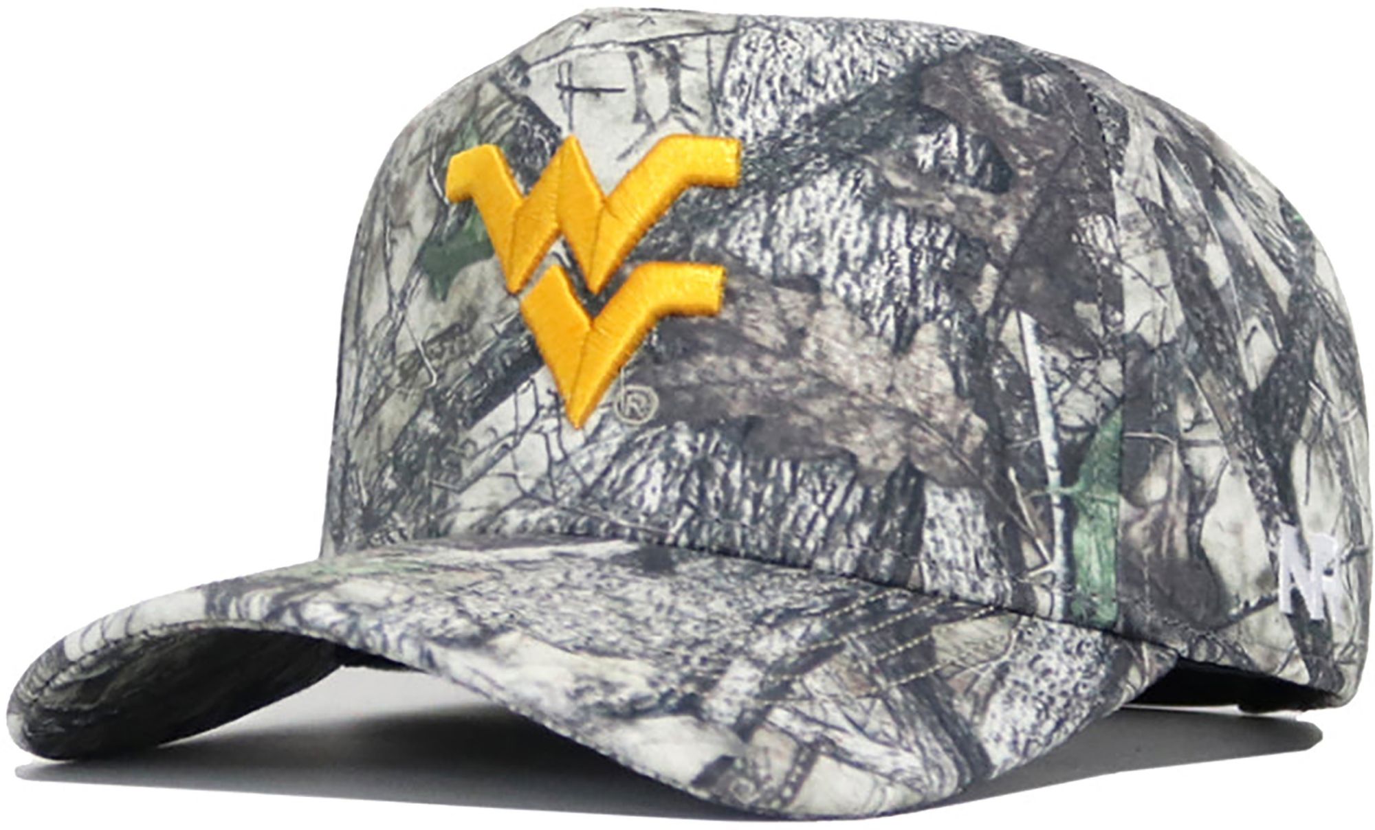 No Rivals Adult West Virginia Mountaineers Camo Outland Adjustable Snapback Hat