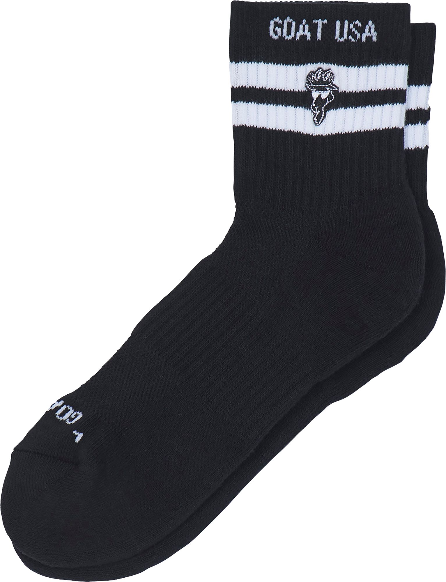 GOAT USA Youth Striped Retro Crew Socks
