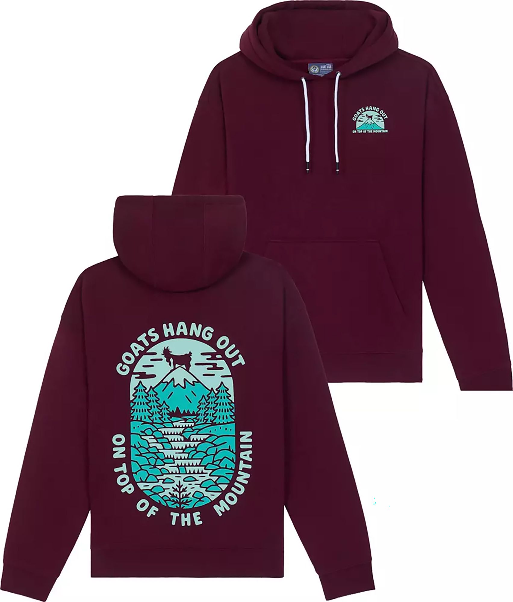 GOAT USA Men's Top of Mountain Sweatshirt