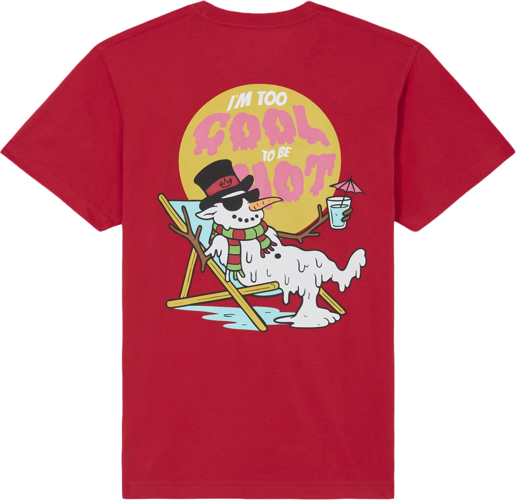 GOAT USA Boys' Lazy Chill Snowman T-Shirt