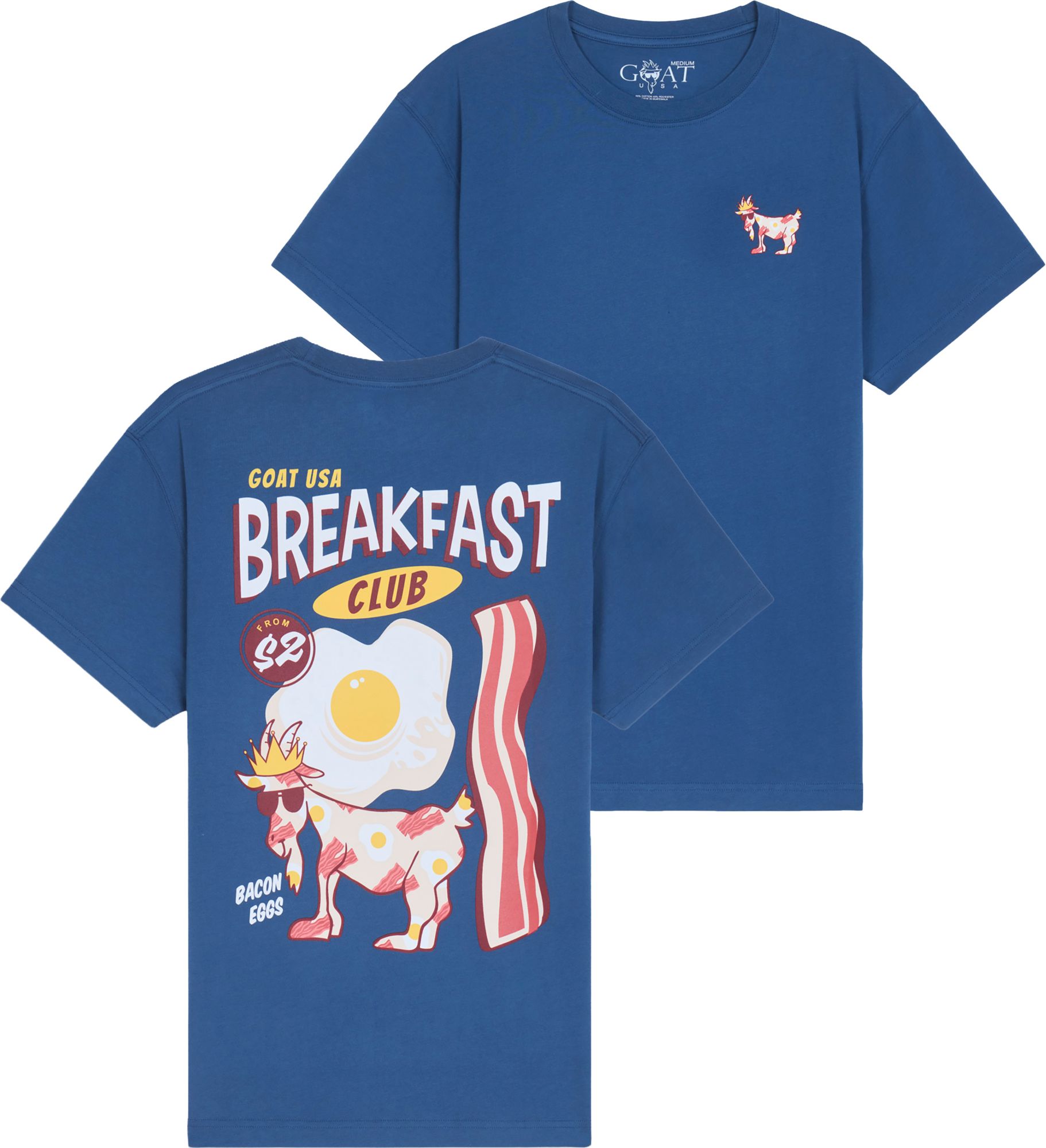 GOAT USA Youth Breakfast Crew T-Shirt