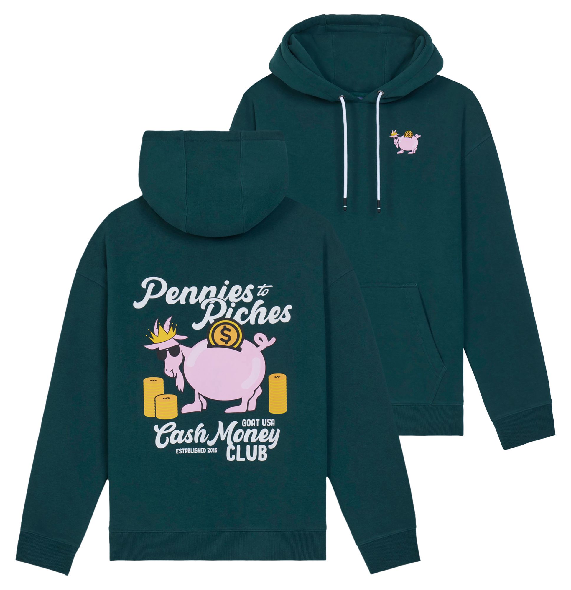 GOAT USA Youth Pennies to Riches Hoodie