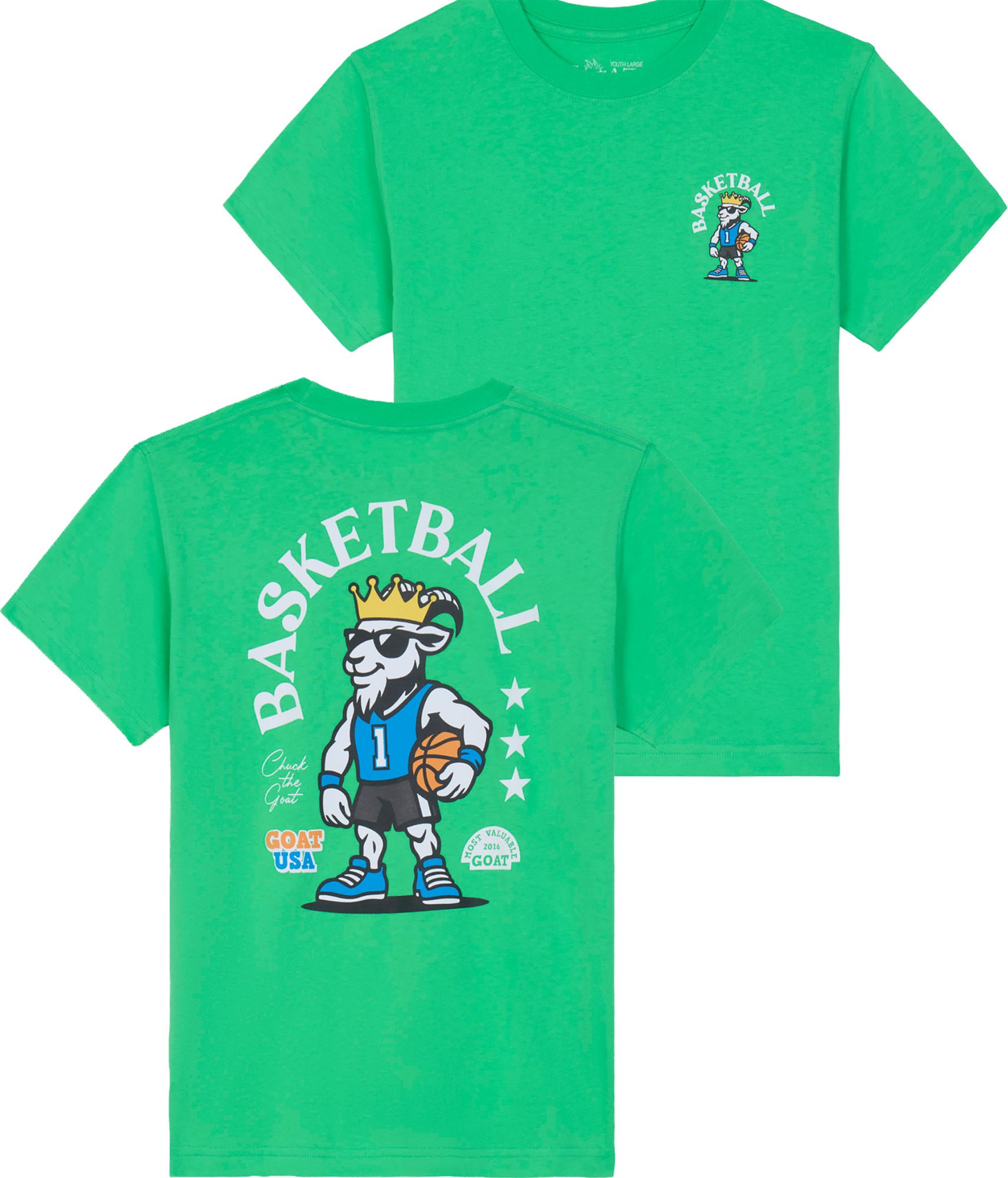 GOAT USA Boys' Basketball MVG T-Shirt