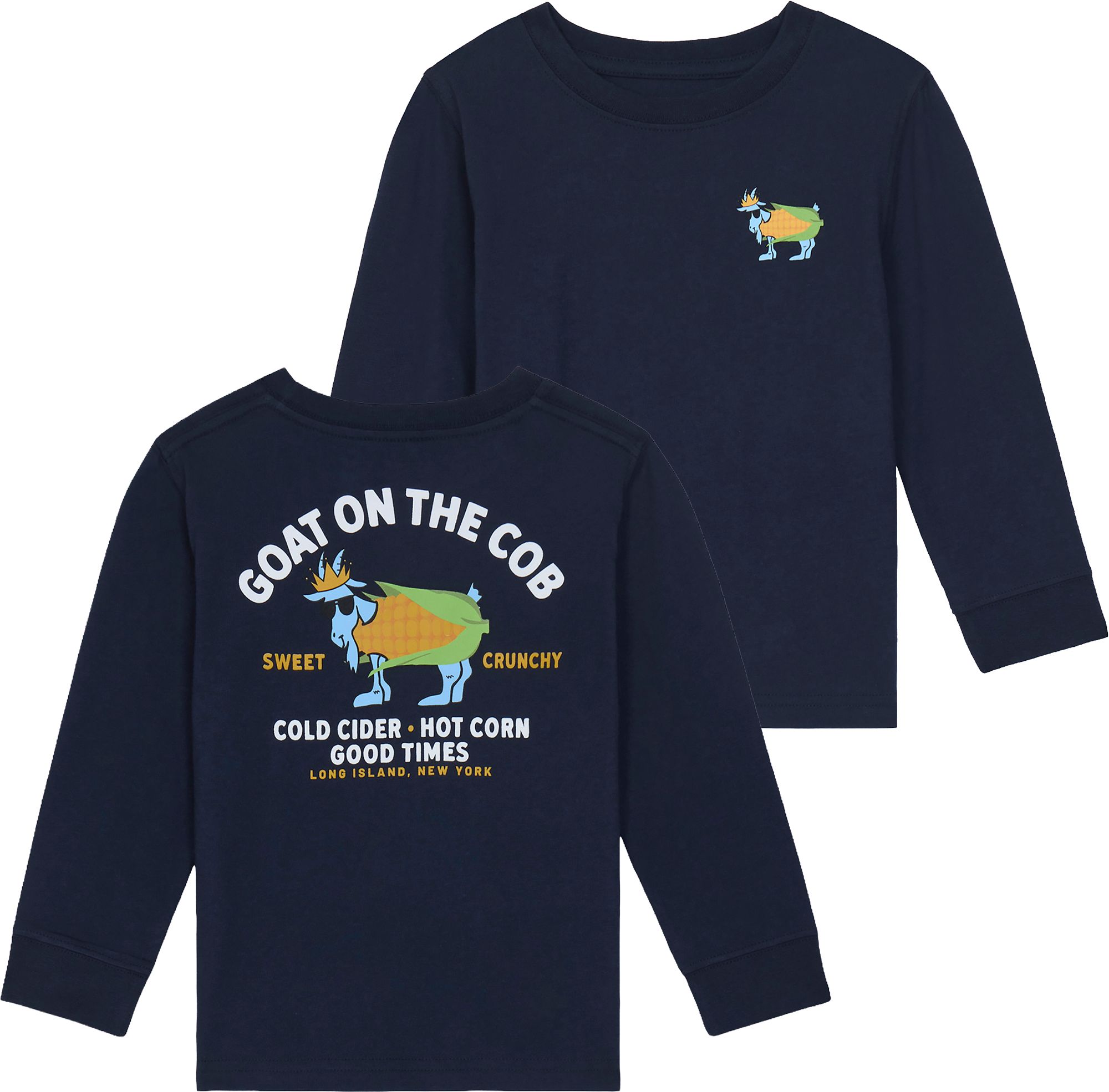 GOAT USA Boys' Goat on the Cob Long Sleeve T-Shirt