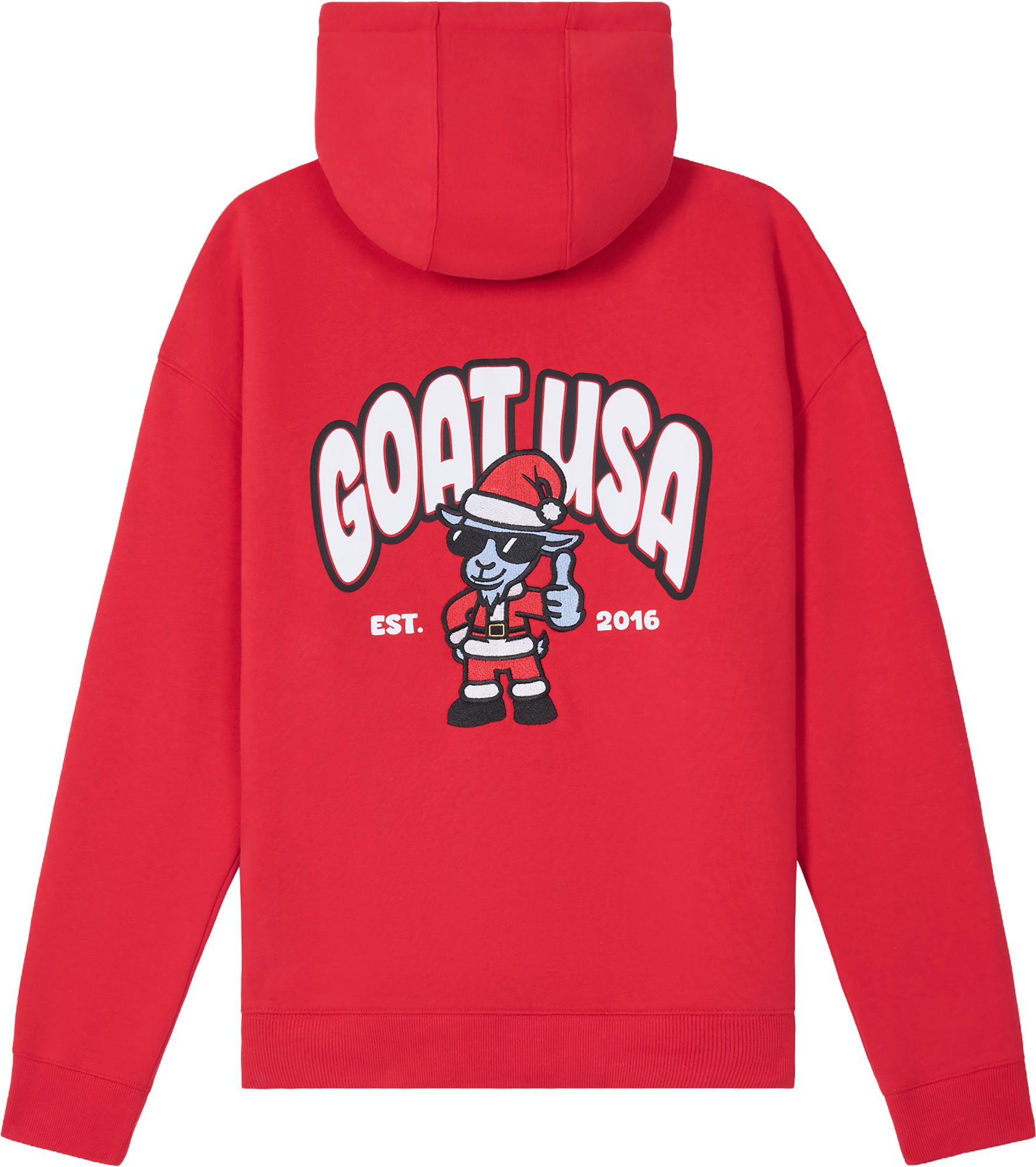 GOAT USA Boys' Thumbs Up Santa Hoodie