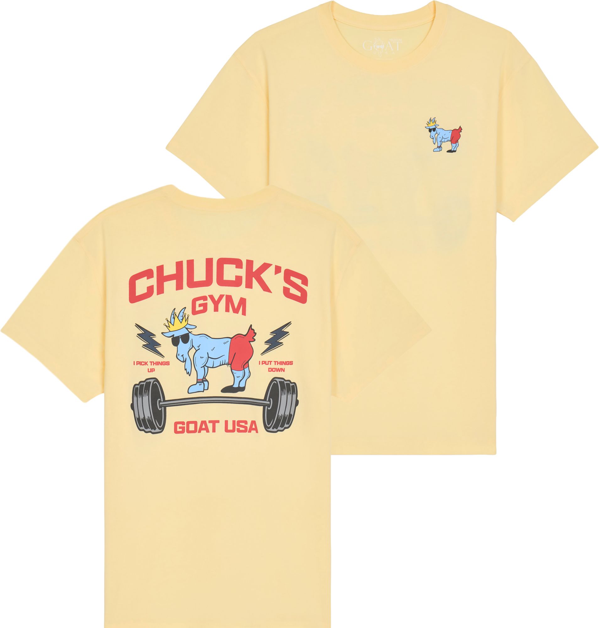 GOAT USA Boys' Chuck's Gym T-Shirt
