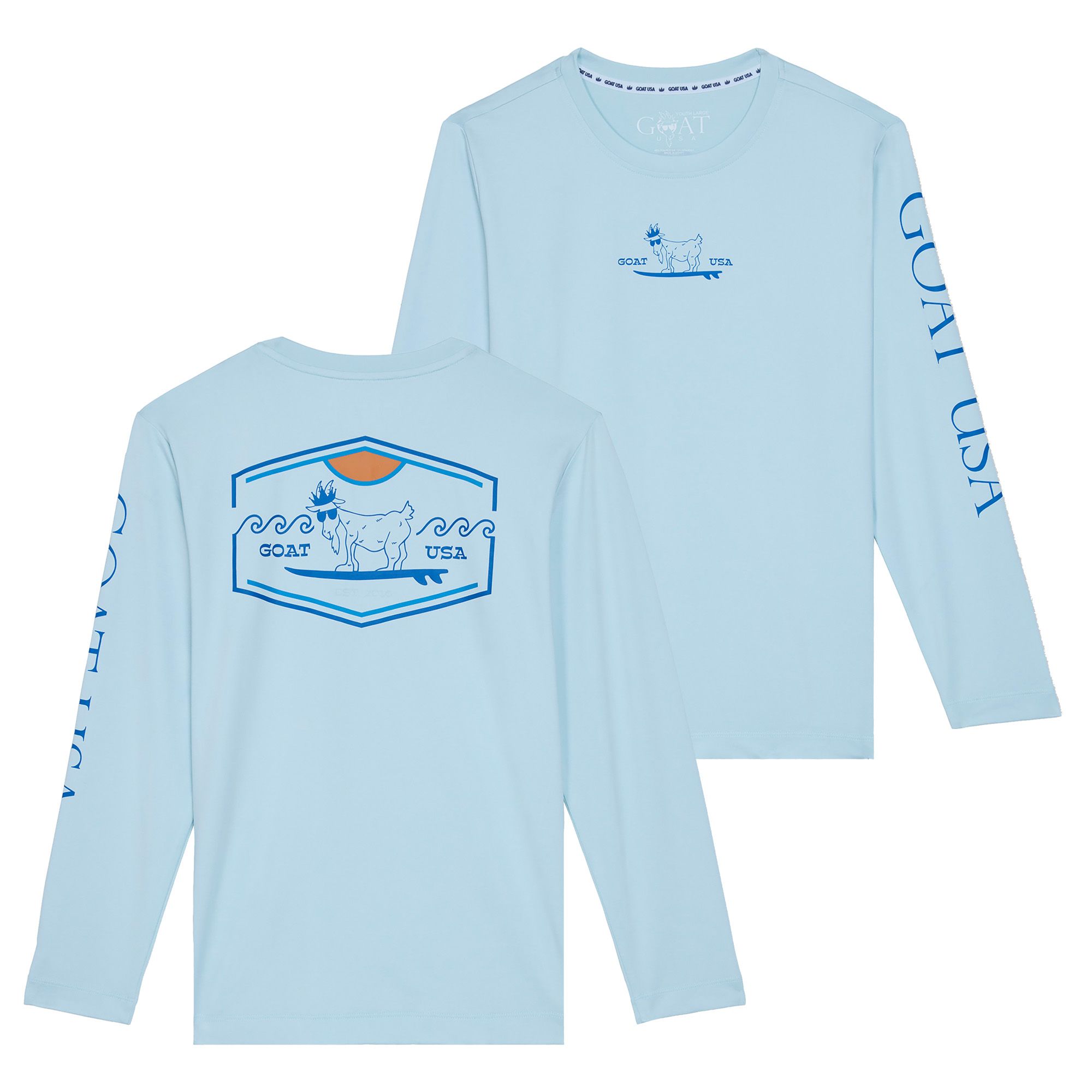 GOAT USA Boys' Protective Long Sleeve T-Shirt