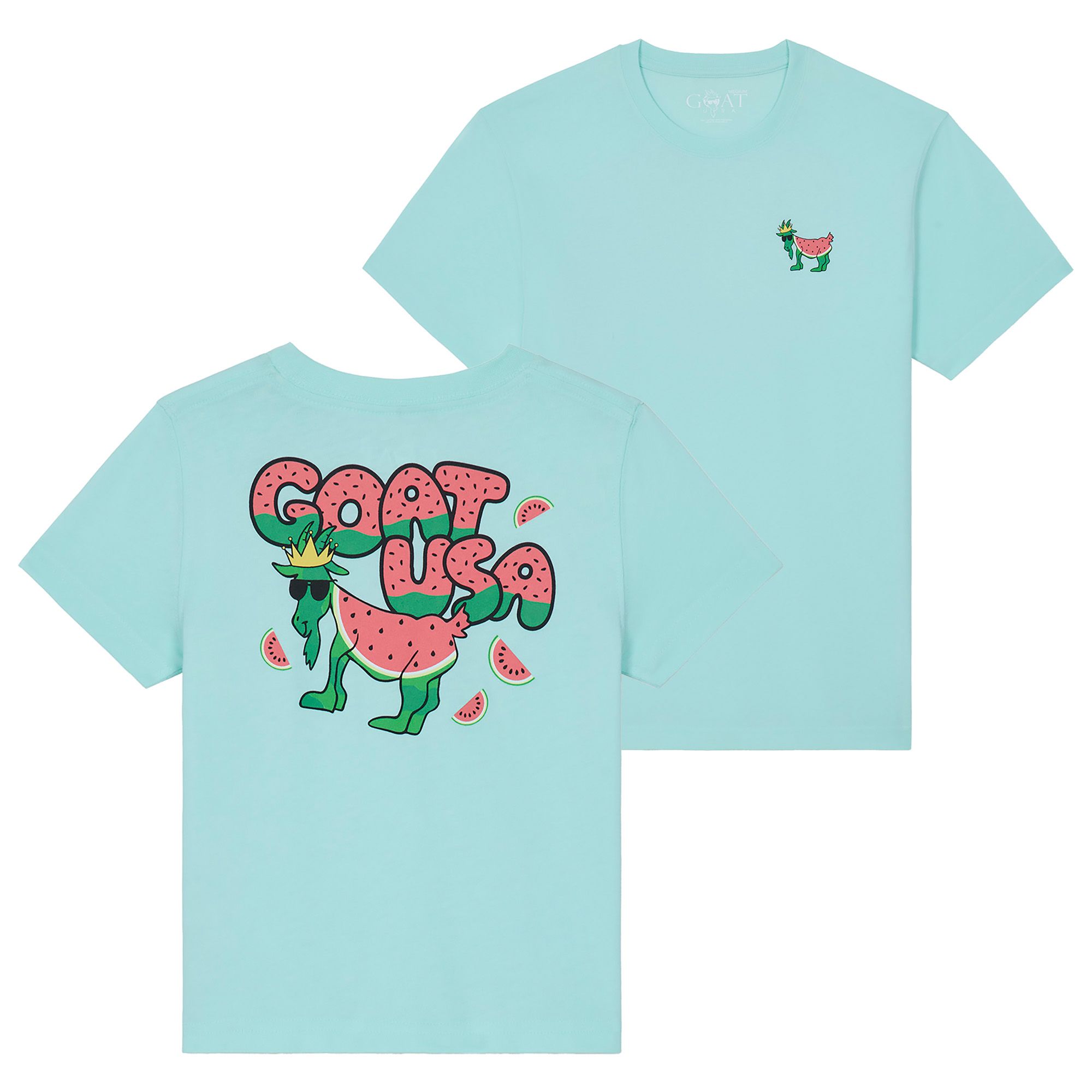 GOAT USA Men's Watermelon T-Shirt