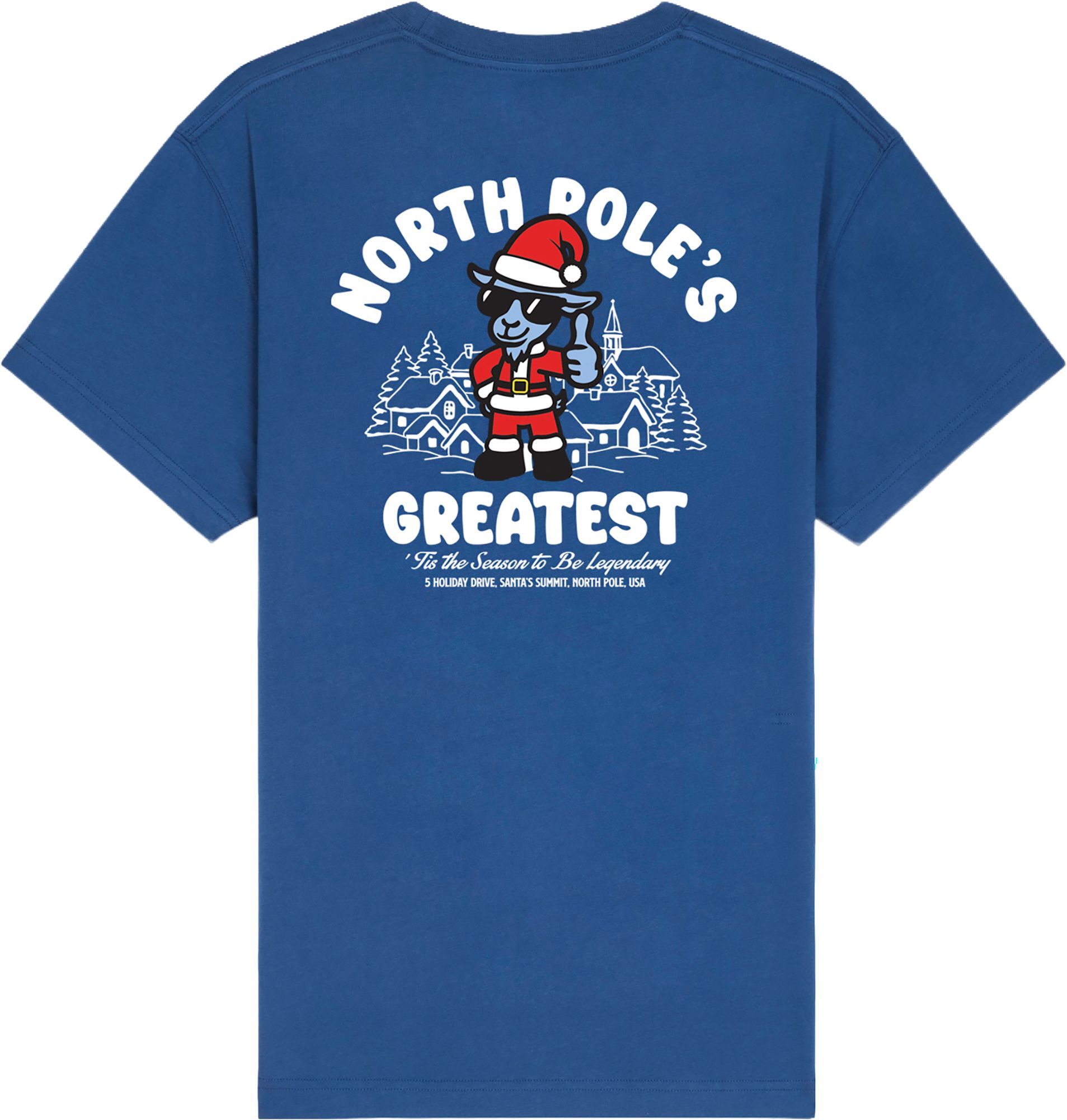 GOAT USA Men's North Pole's Greatest T-Shirt
