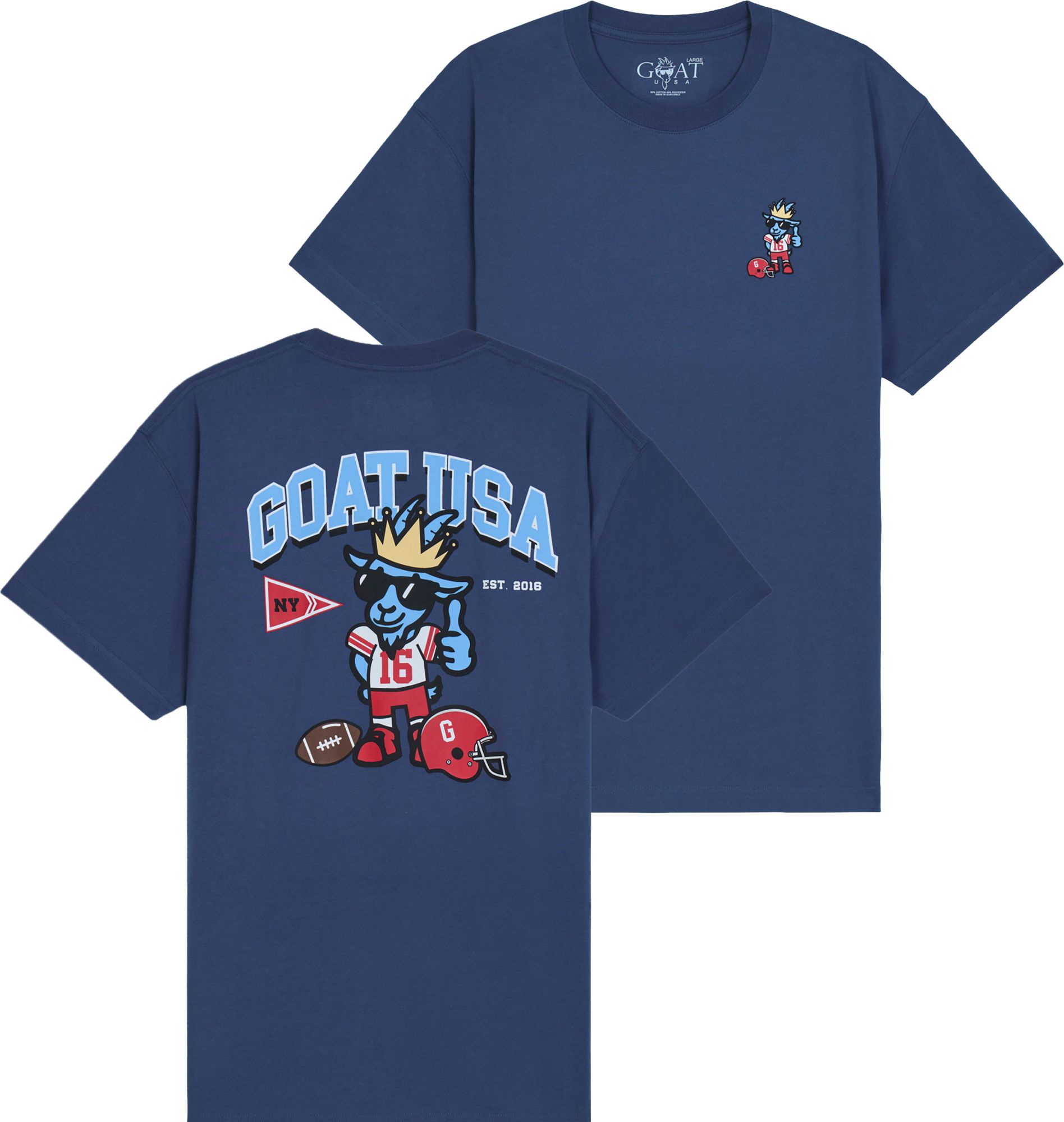 GOAT USA Men's Football League T-Shirt