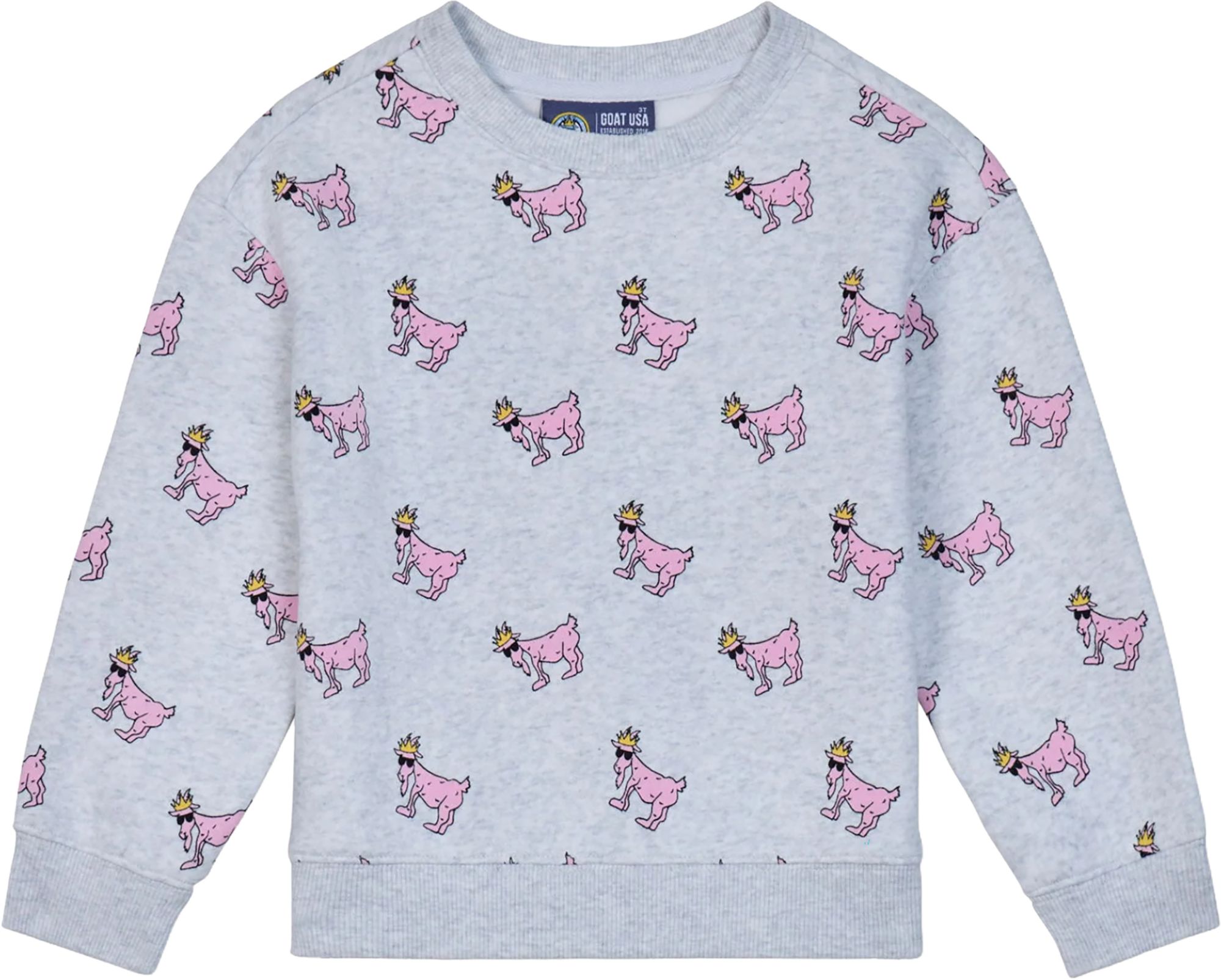 GOAT USA Toddler AOP Crewneck