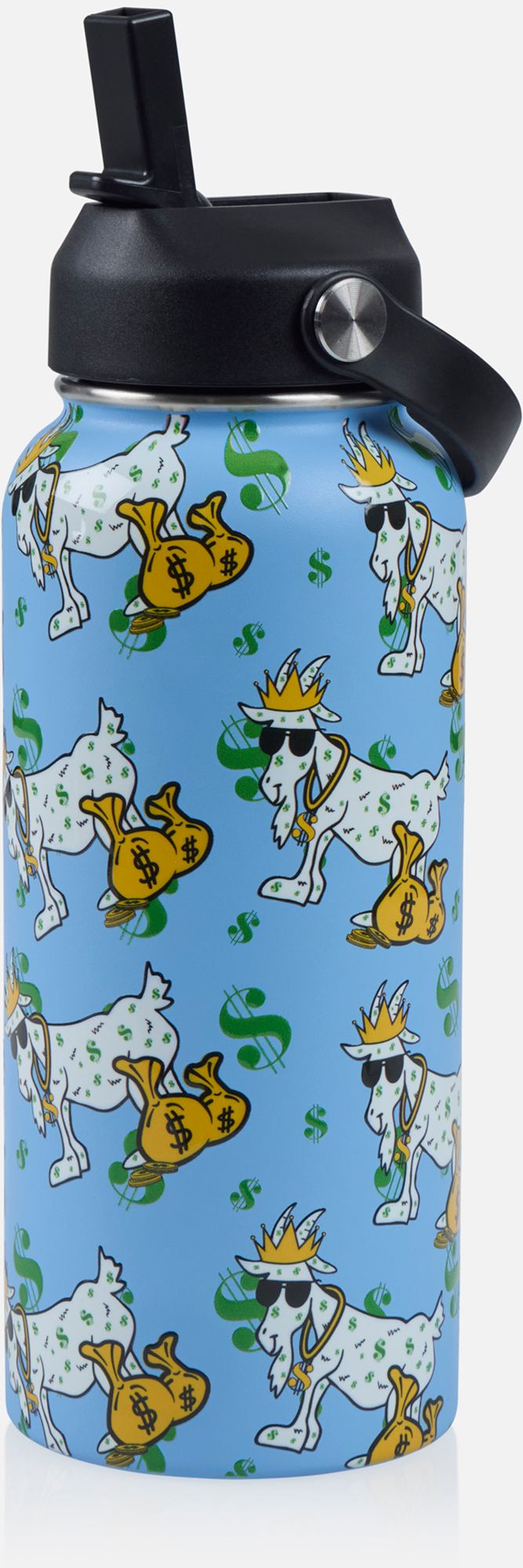 GOAT USA 32 oz. Cash Money AOP Water Bottle