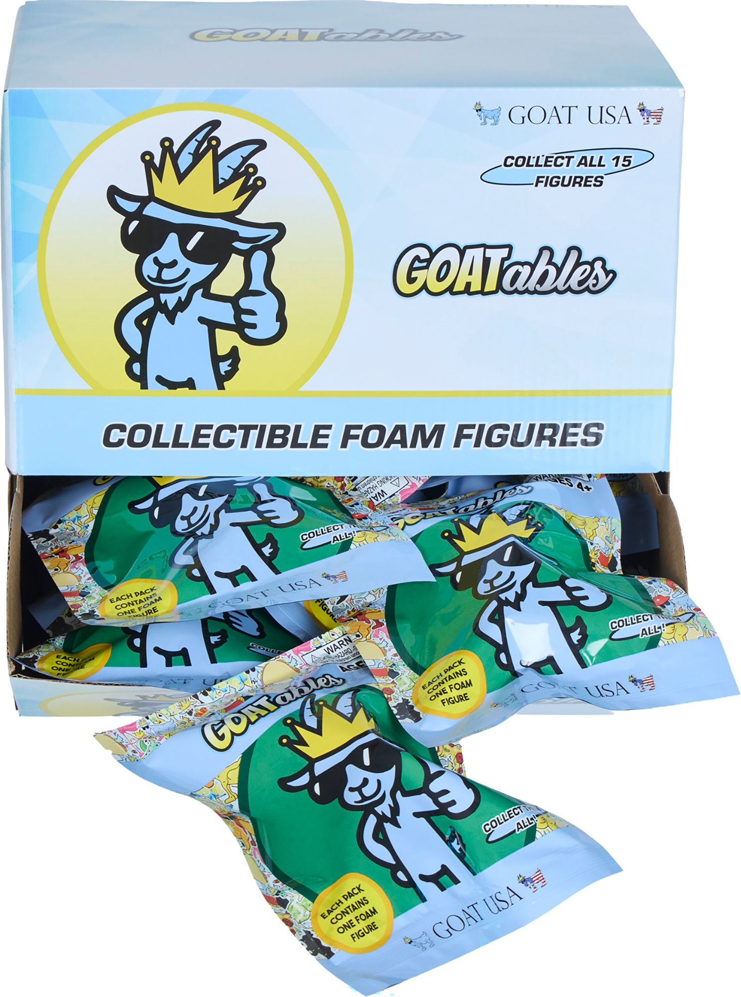 GOAT USA Goatables Squeezy Figures