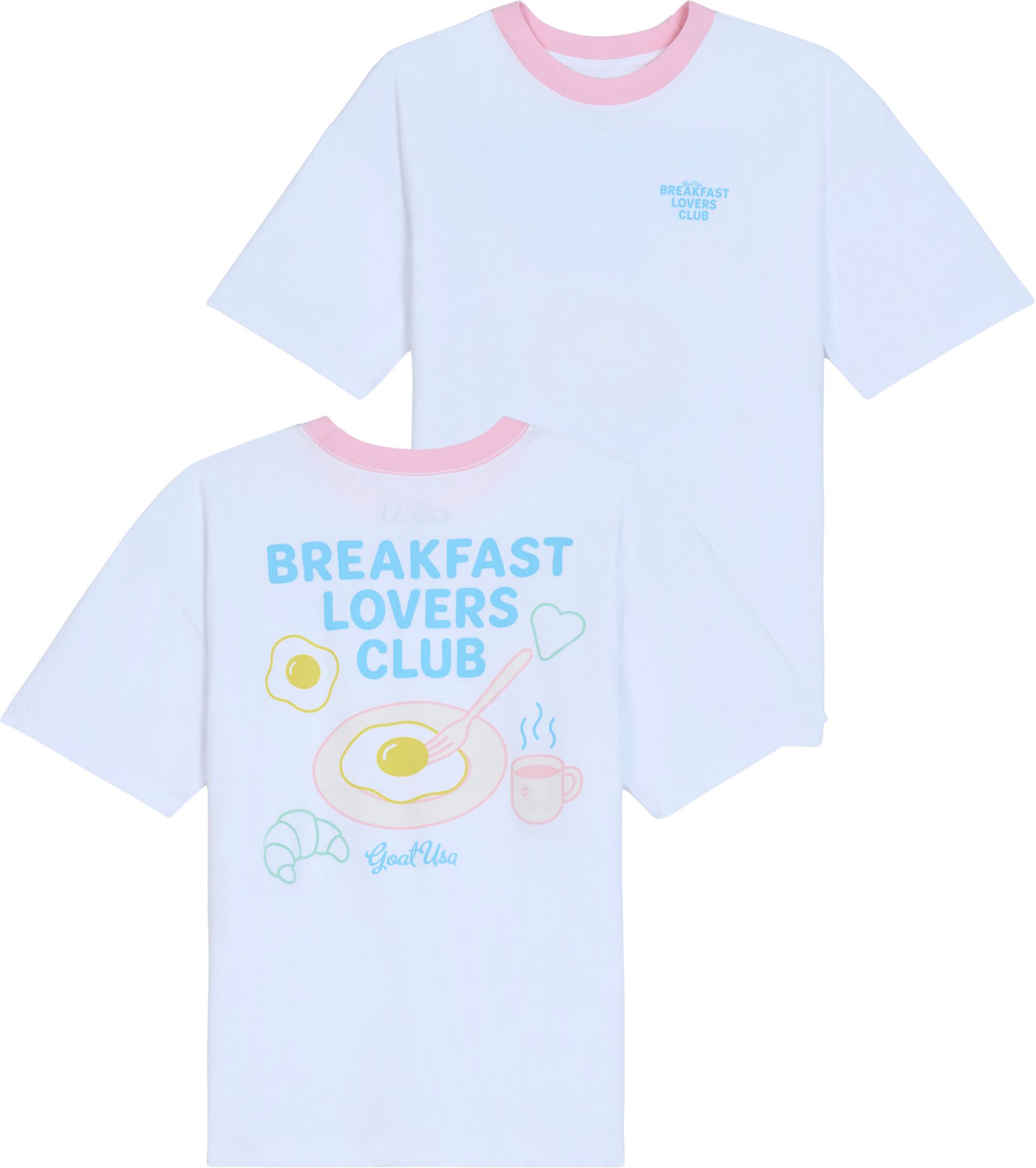 GOAT USA Women's Breakfast Lover Club T-Shirt