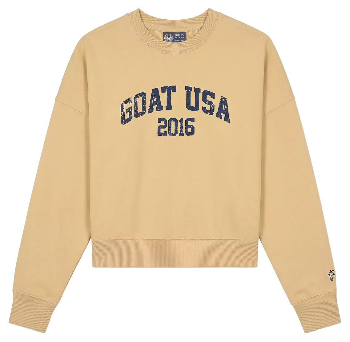 GOAT USA Women's Oversized Crewneck Sweatshirt