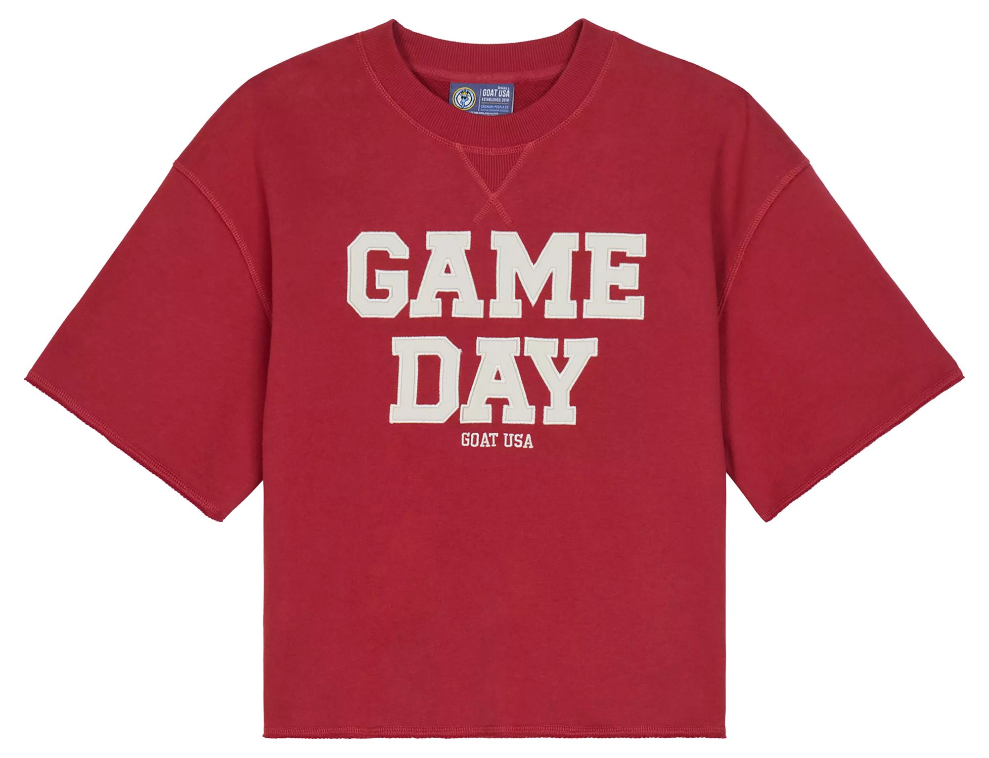 GOAT USA Women's Game Day Oversized T-Shirt