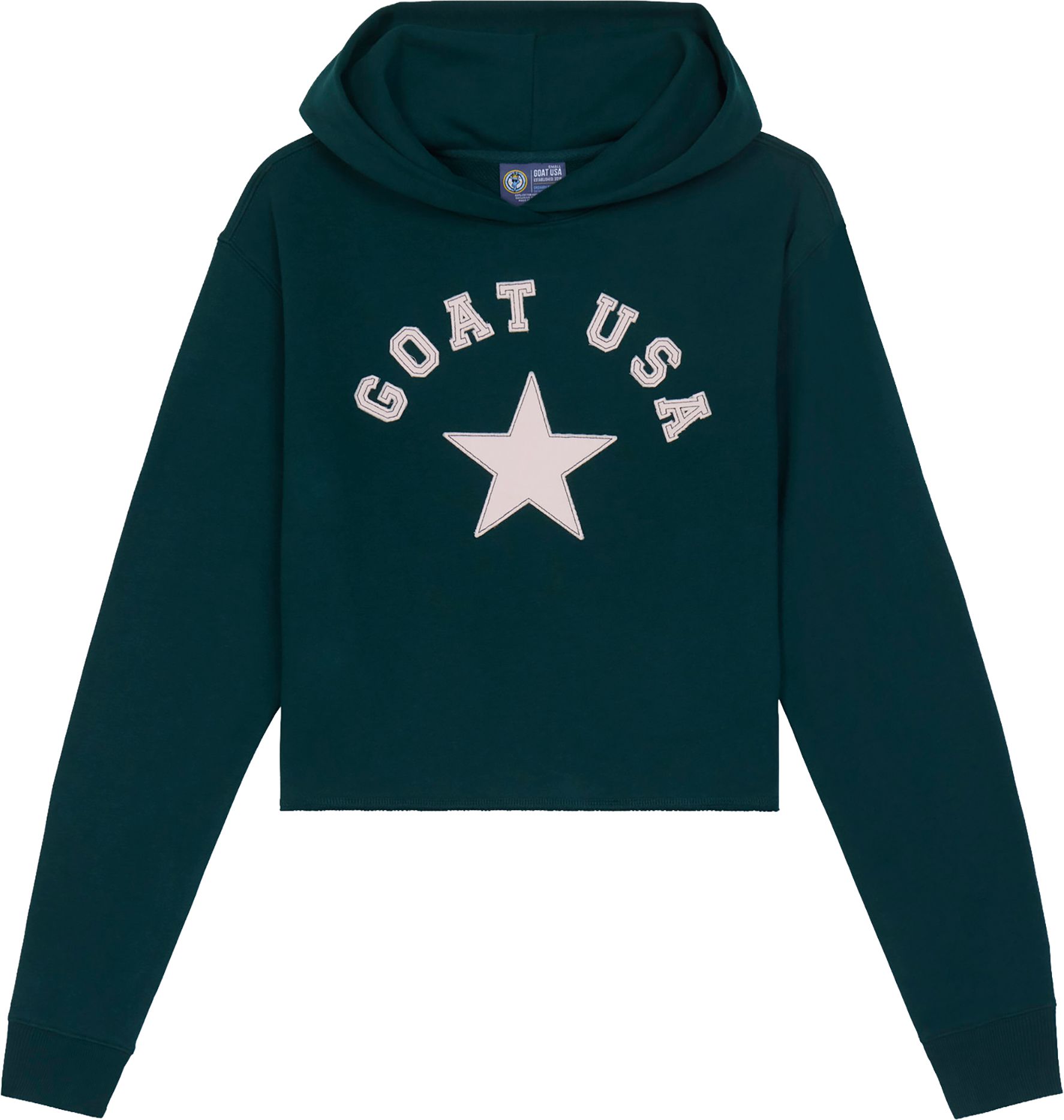 GOAT USA Women's Star Crop Hoodie