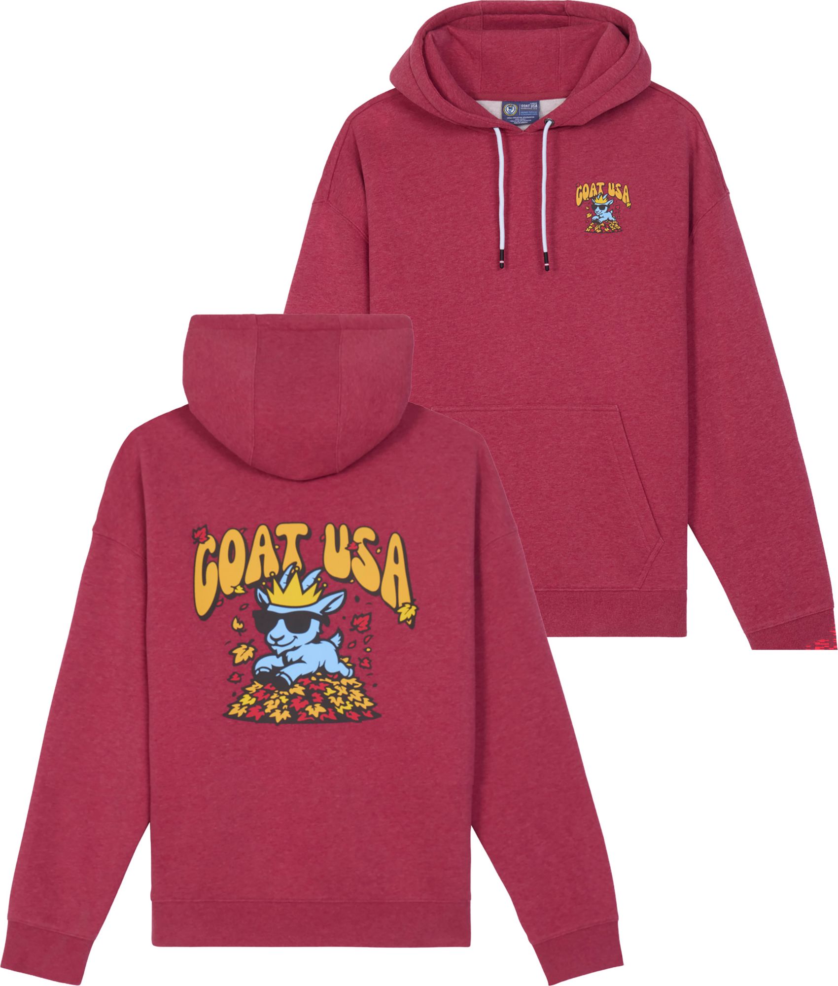 GOAT USA Youth Leaf Pile Sweatshirt