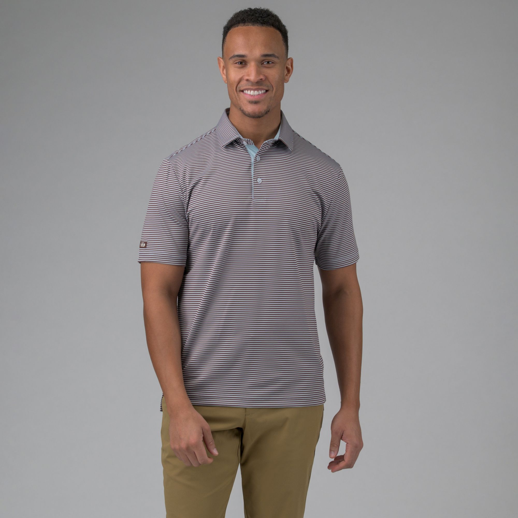 Brown/Grey Stripe