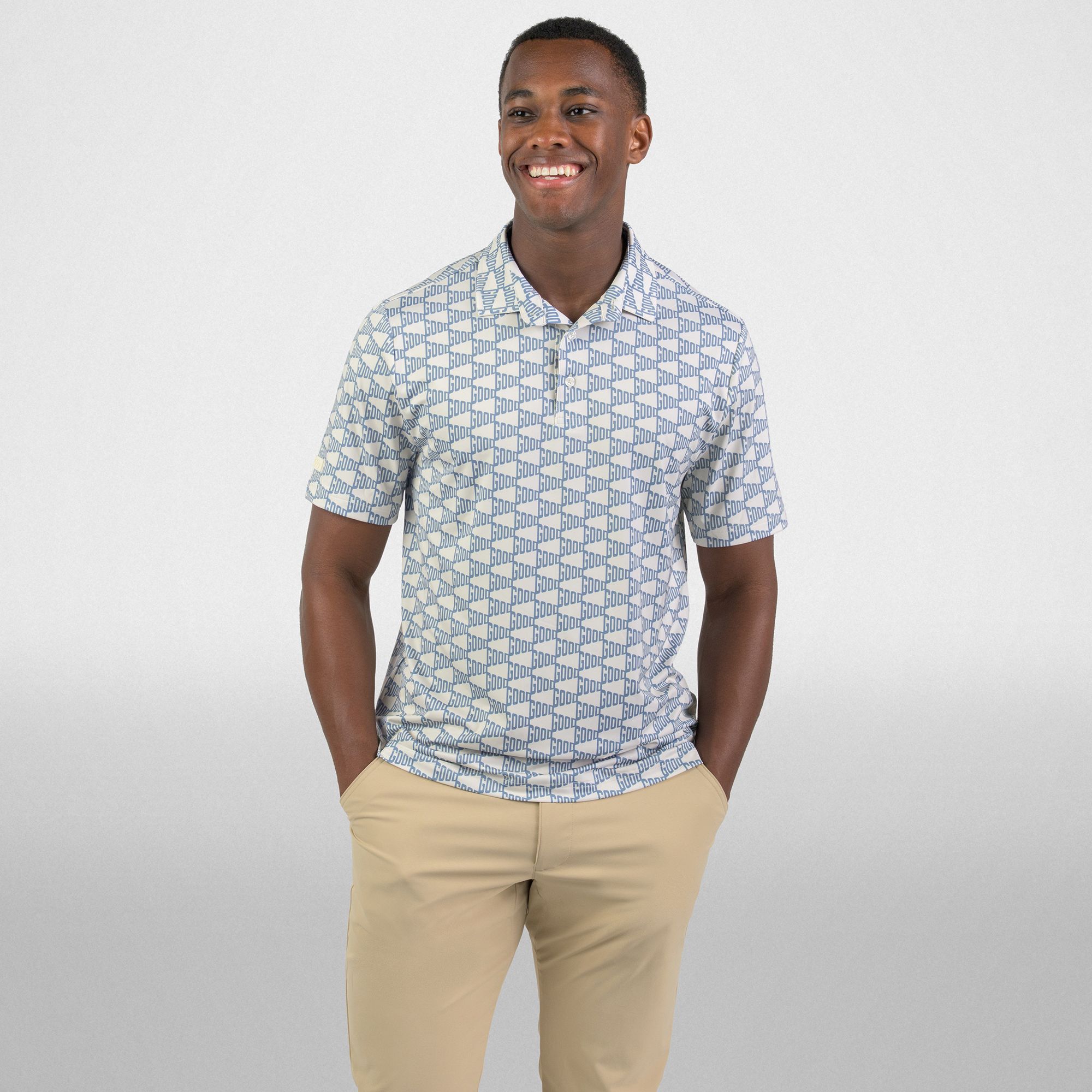 Good Good Golf Men's Good Lake Golf Polo