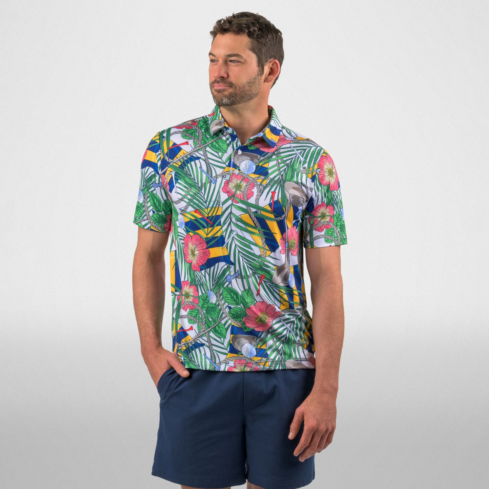 Good Good Golf Men's G For Golf Polo