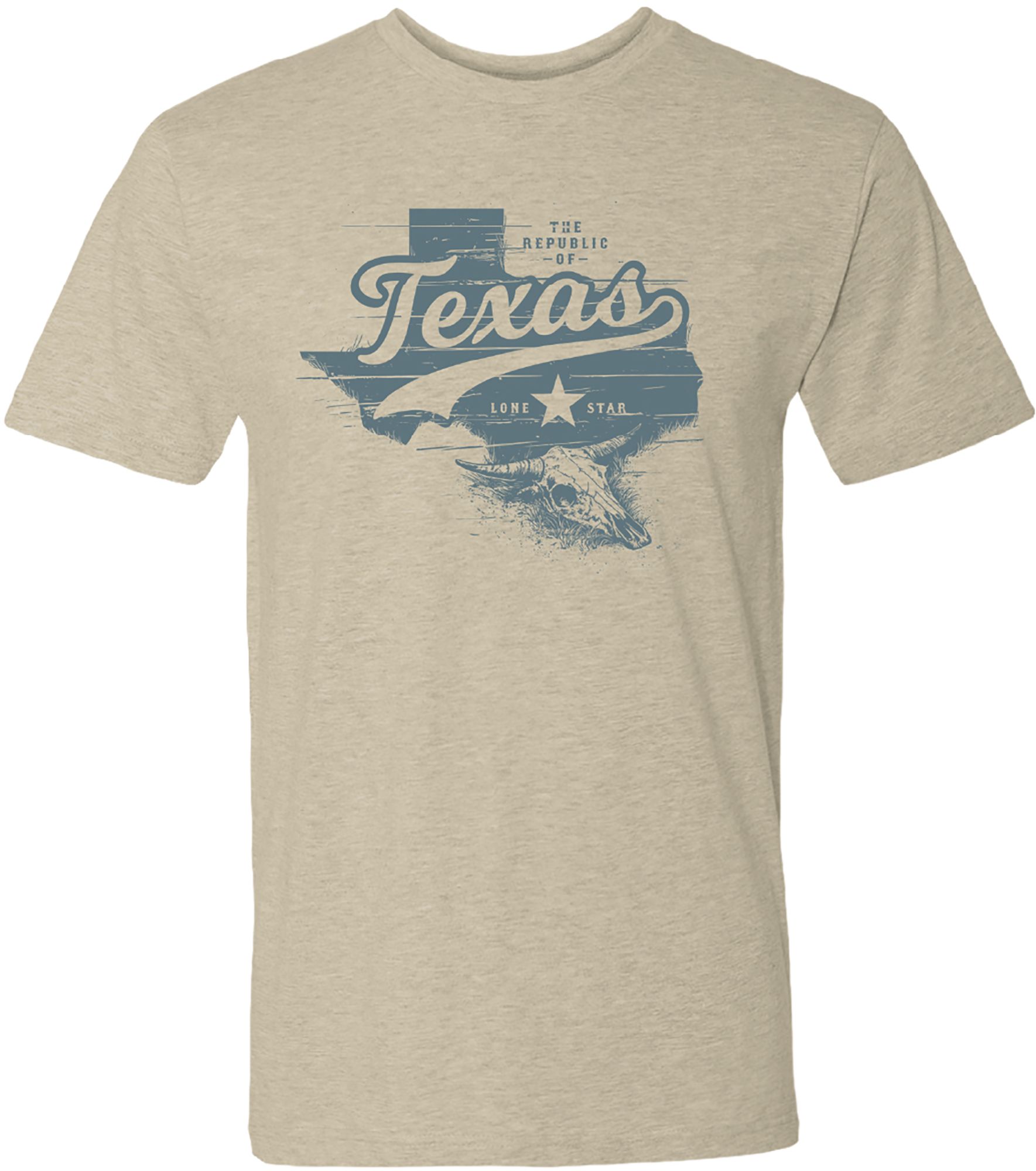 Great State Men's Lone Star Skull Tee