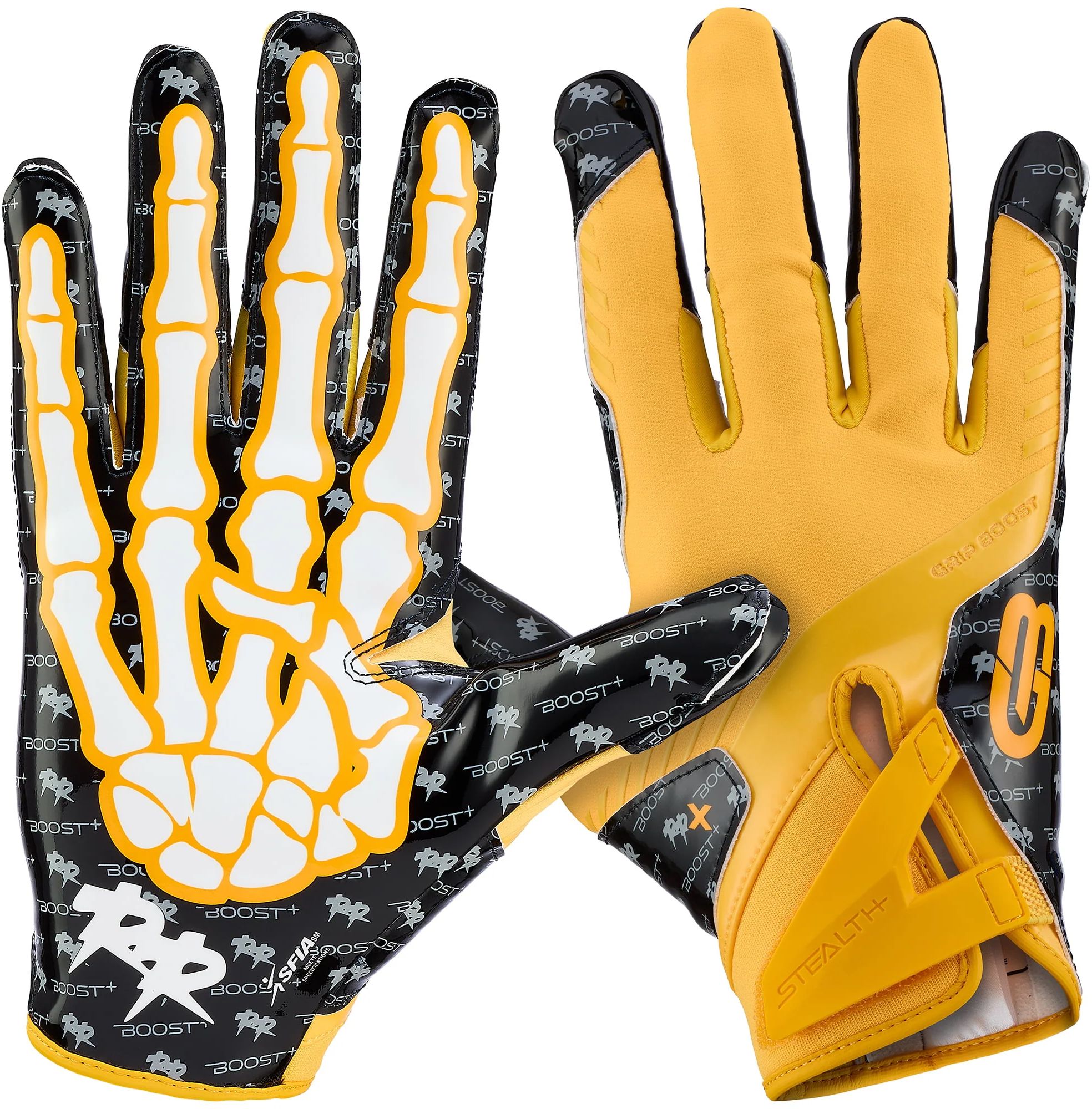Grip Boost Adult Peace Stealth 6 Football Gloves