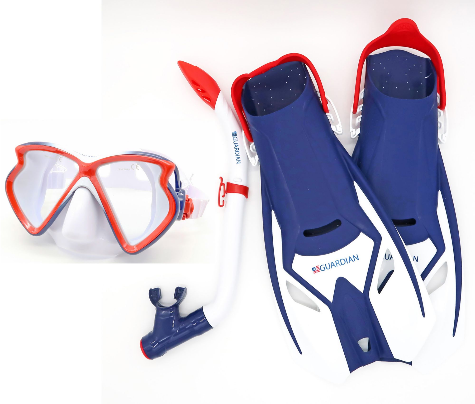 Guardian Adult USA Snorkel Set