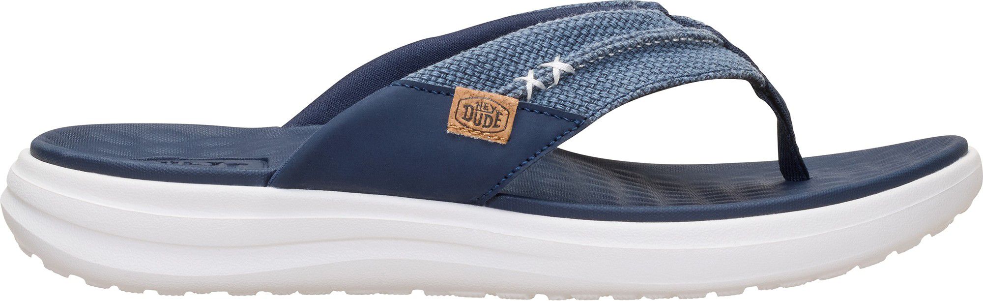 Hey Dude Men's Finn Braided Flip Flops