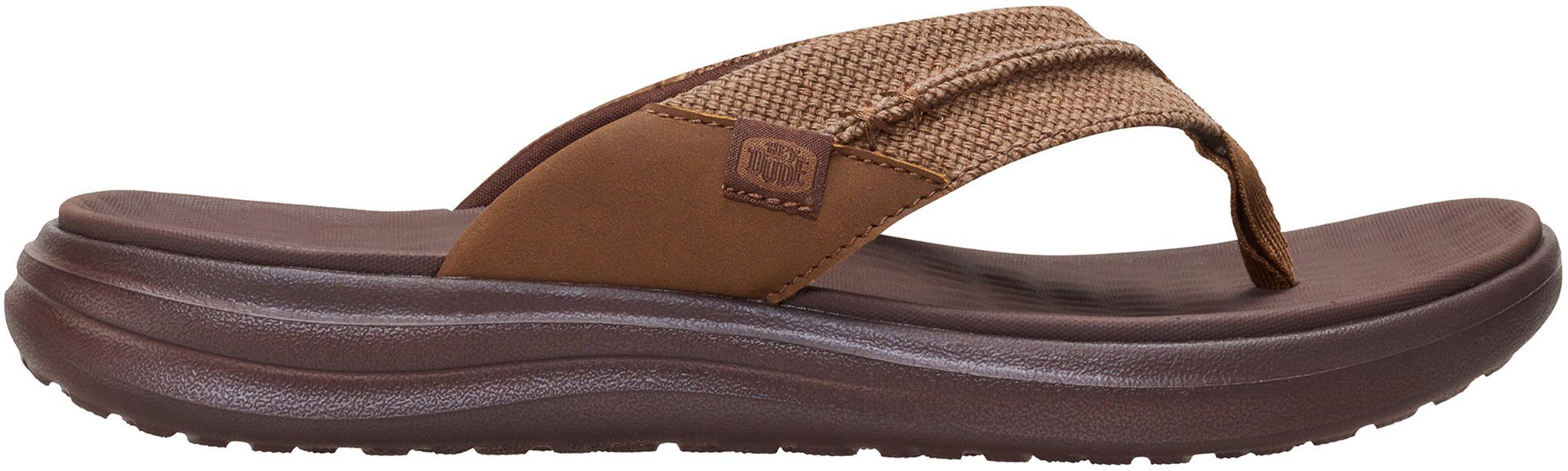 Hey Dude Men's Finn Braided Flip Flops