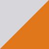 Blazing Orange/White