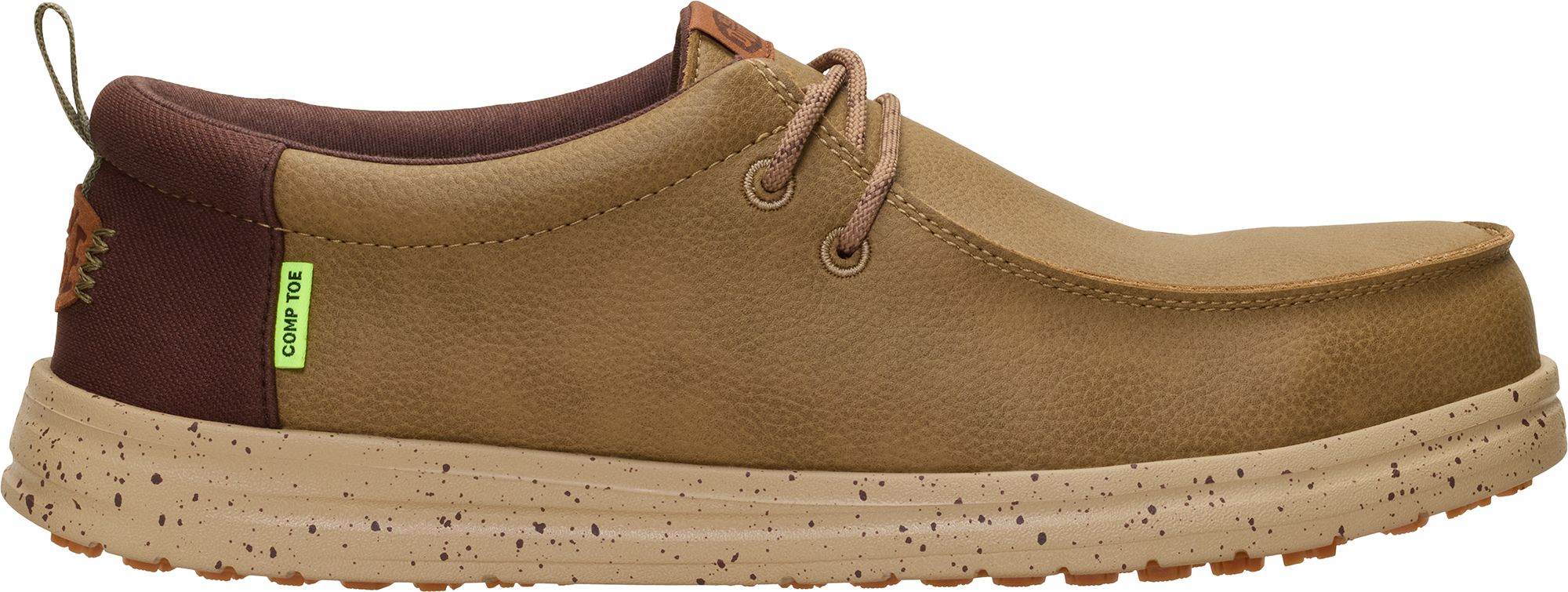 Hey Dude Men's Wally Work CT Leather Shoes