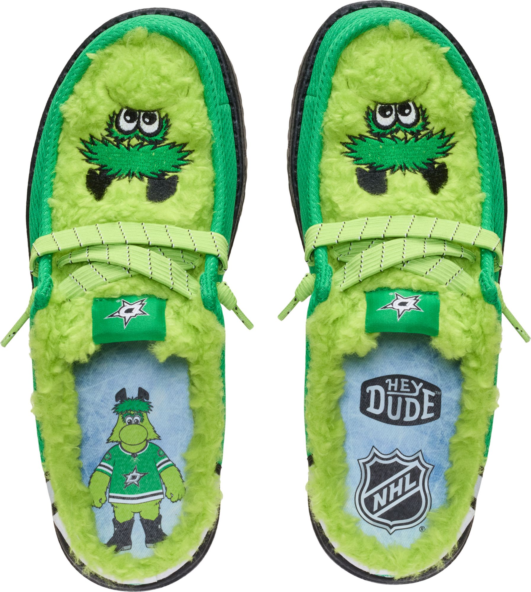 Hey Dude Men's Wally NHL Victor E. Green Slippers