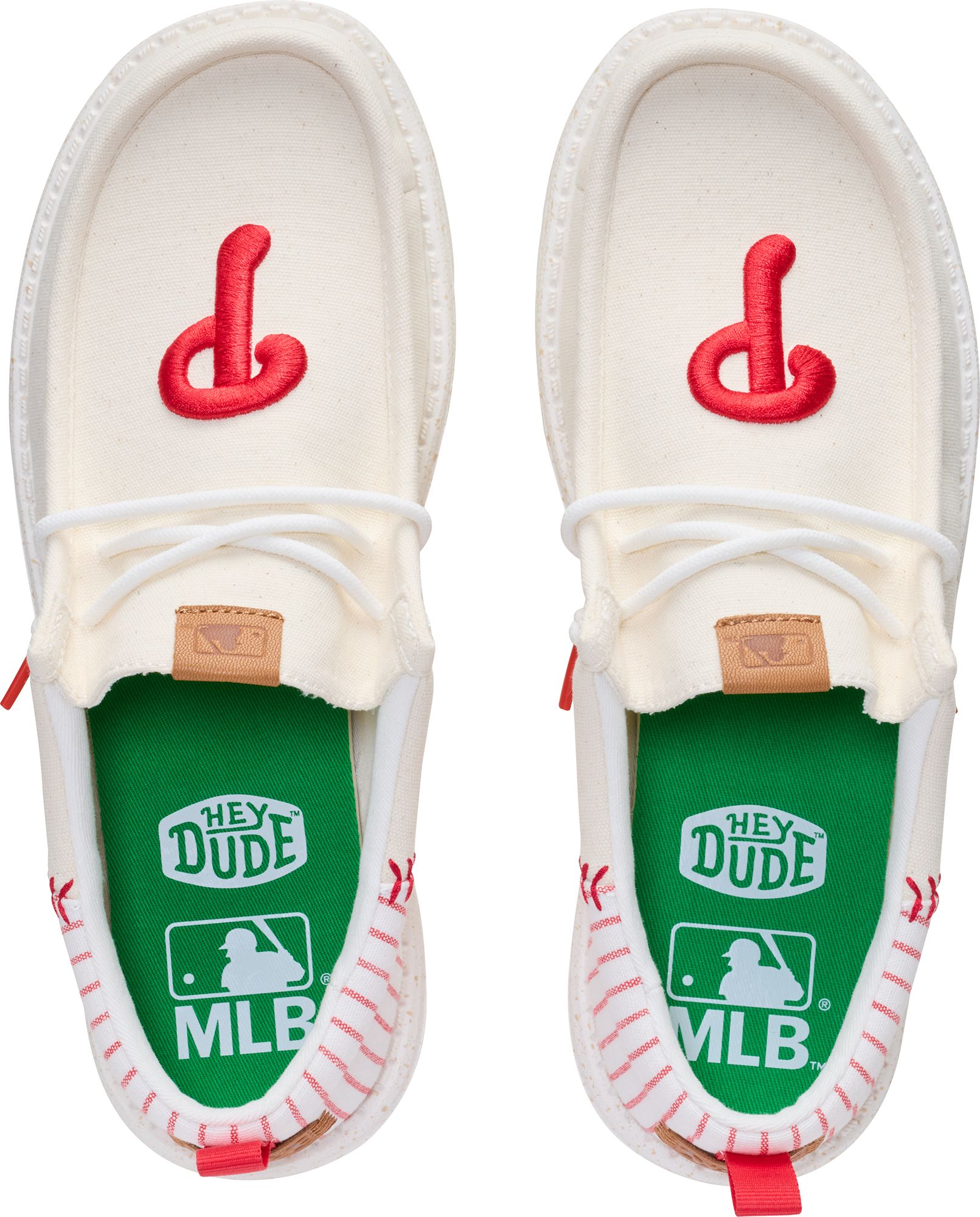 Hey Dude Men's Wally Funk MLB Vintage Phillies Shoes