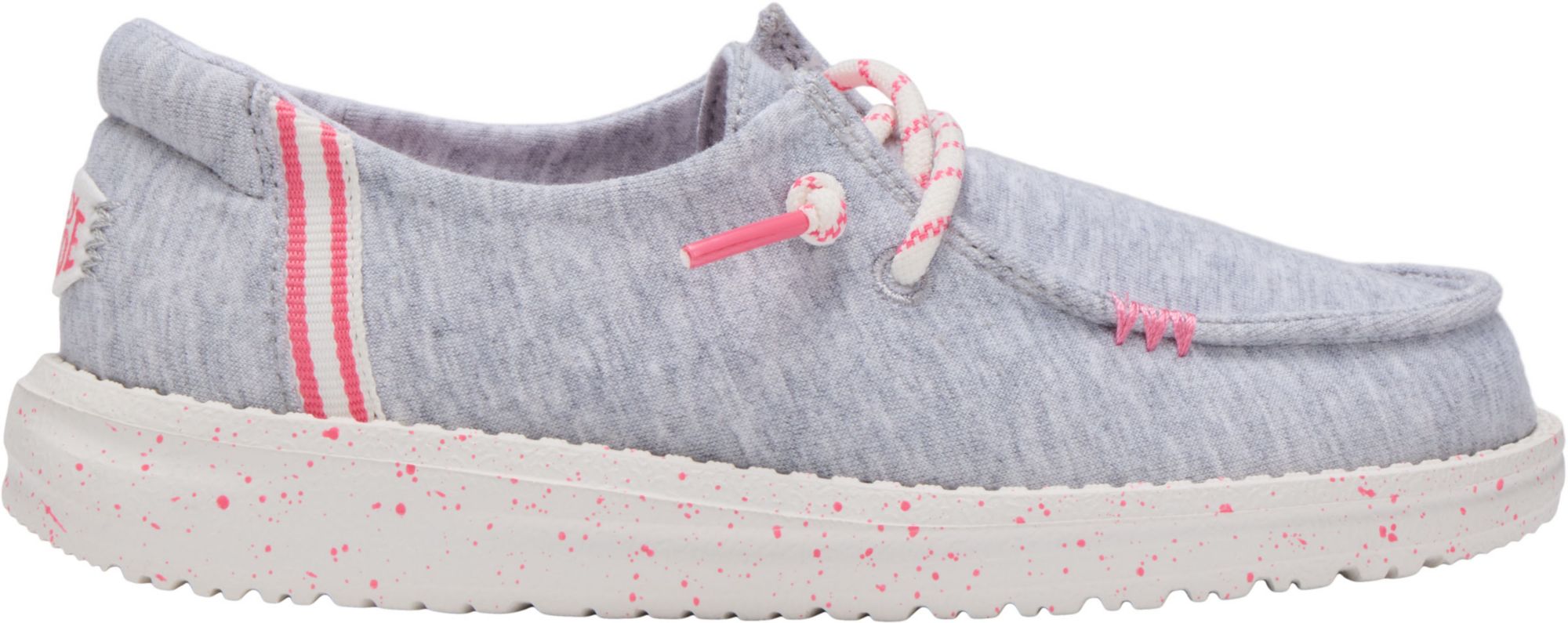 Hey Dude Kids Wendy Stretch Jersey Shoes