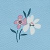Floral/Blue