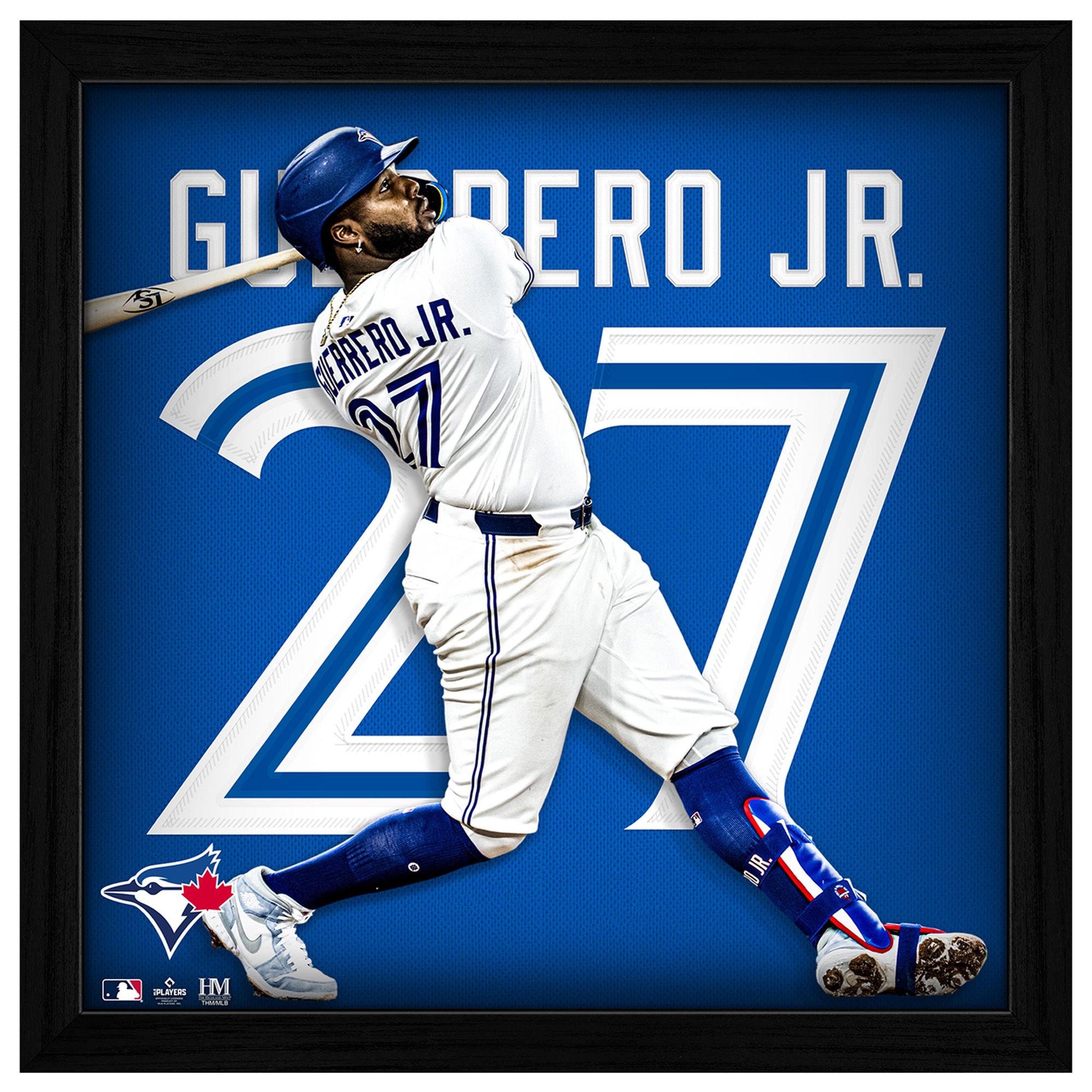 Highland Mint Toronto Blue Jays Vladimir Guerrero Jr. Impact Jersey Frame