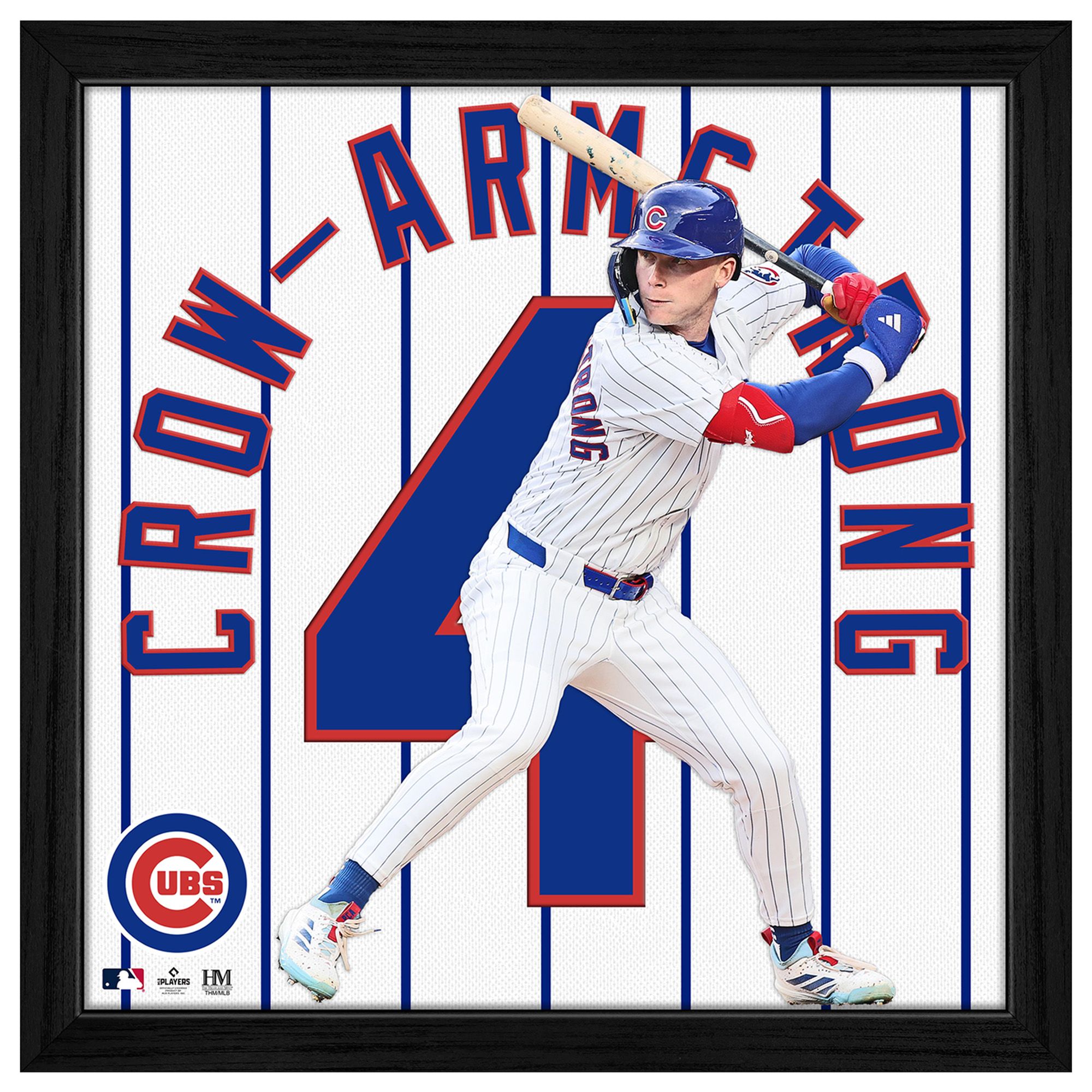 Highland Mint Chicago Cubs Pete Crow-Armstrong Impact Jersey Frame