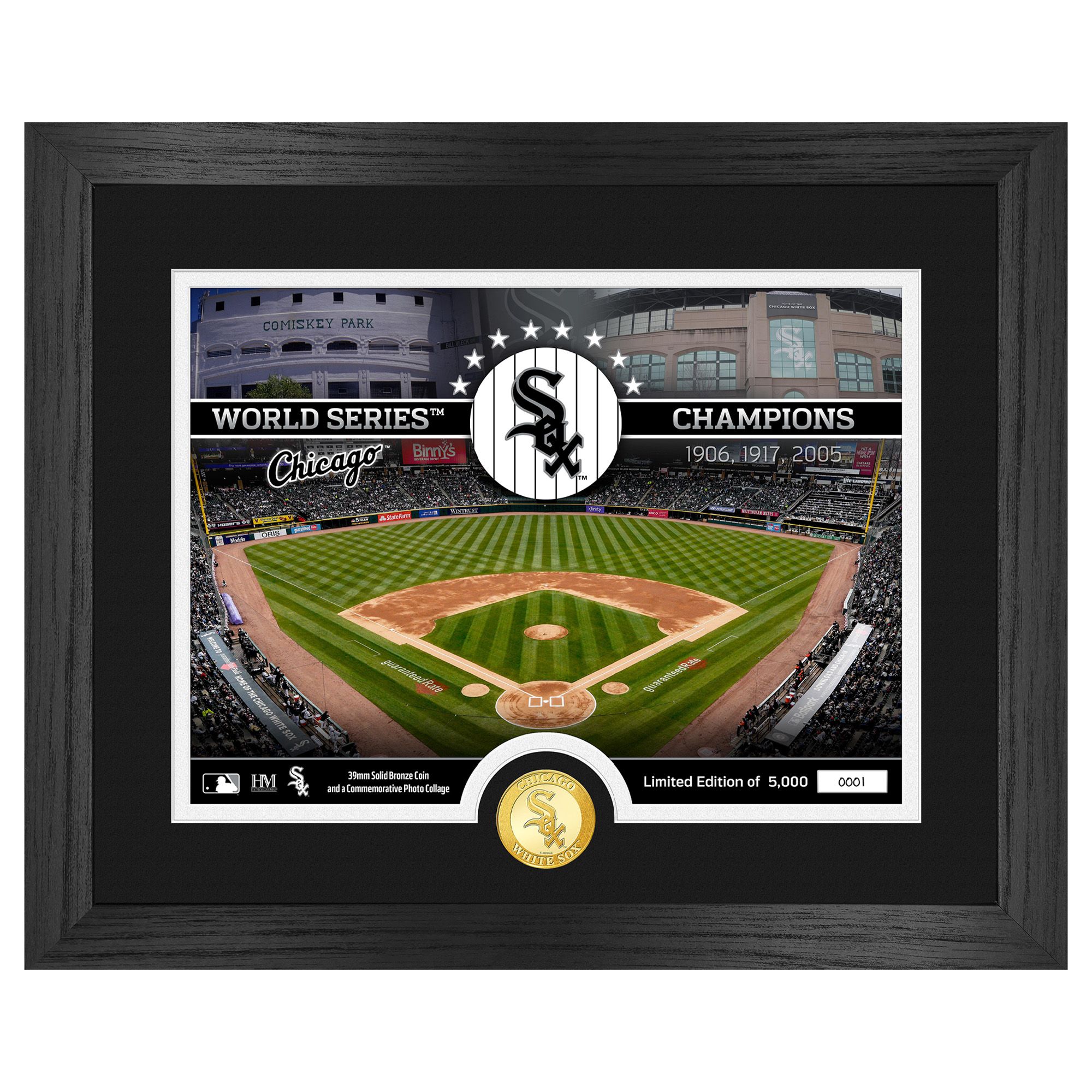 Highland Mint Chicago White Sox Bronze Coin Stadium