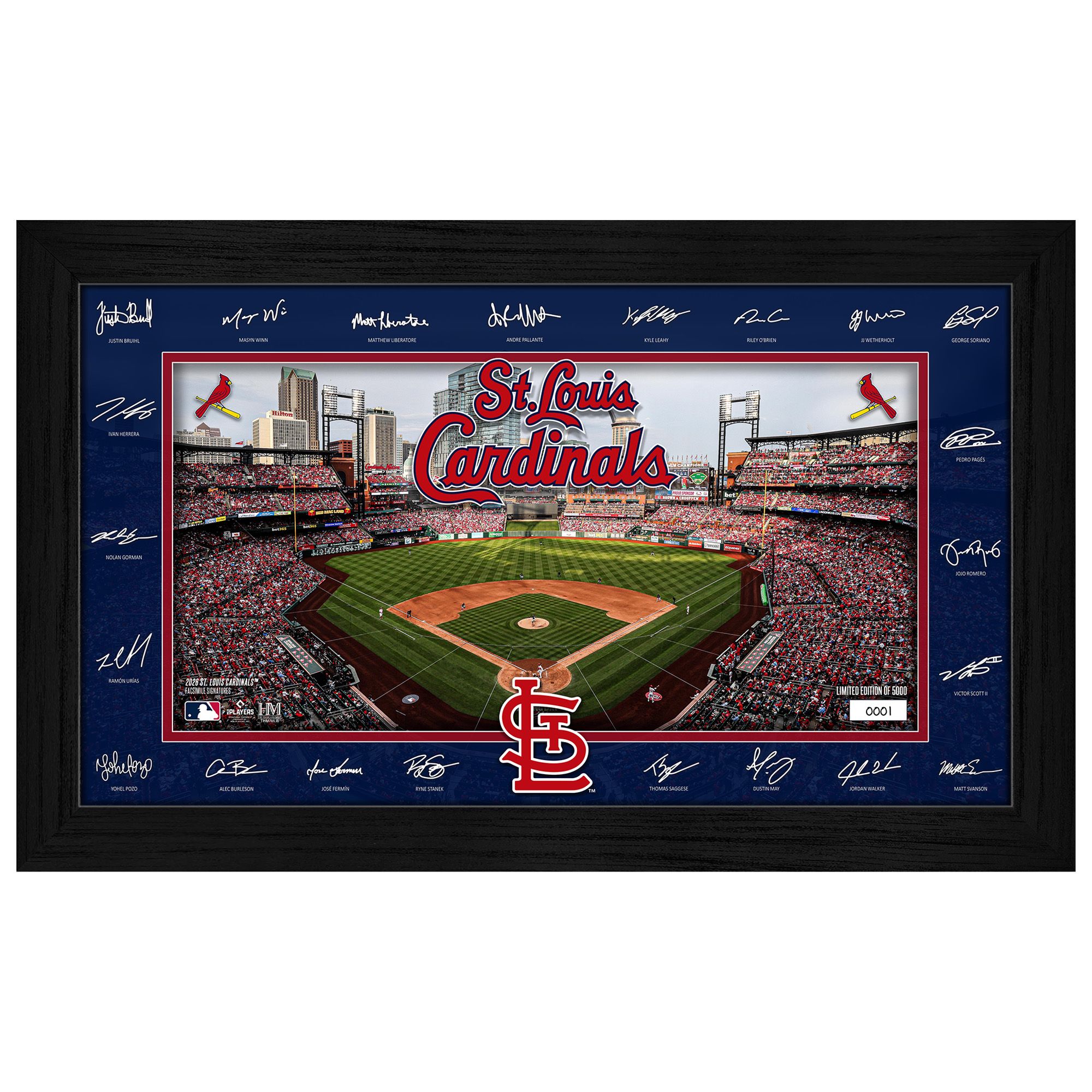Highland Mint St. Louis Cardinals 2026 Signature Field Frame