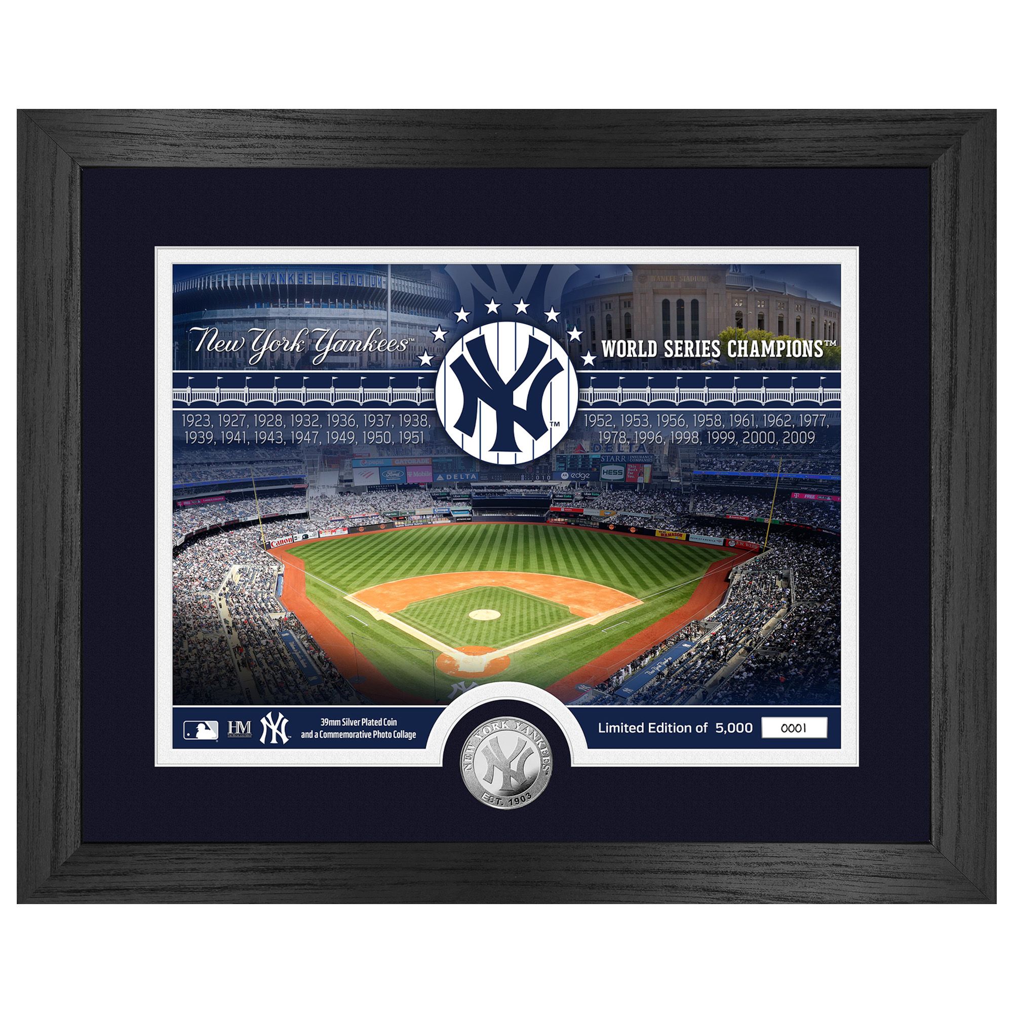 Highland Mint New York Yankees Silver Coin