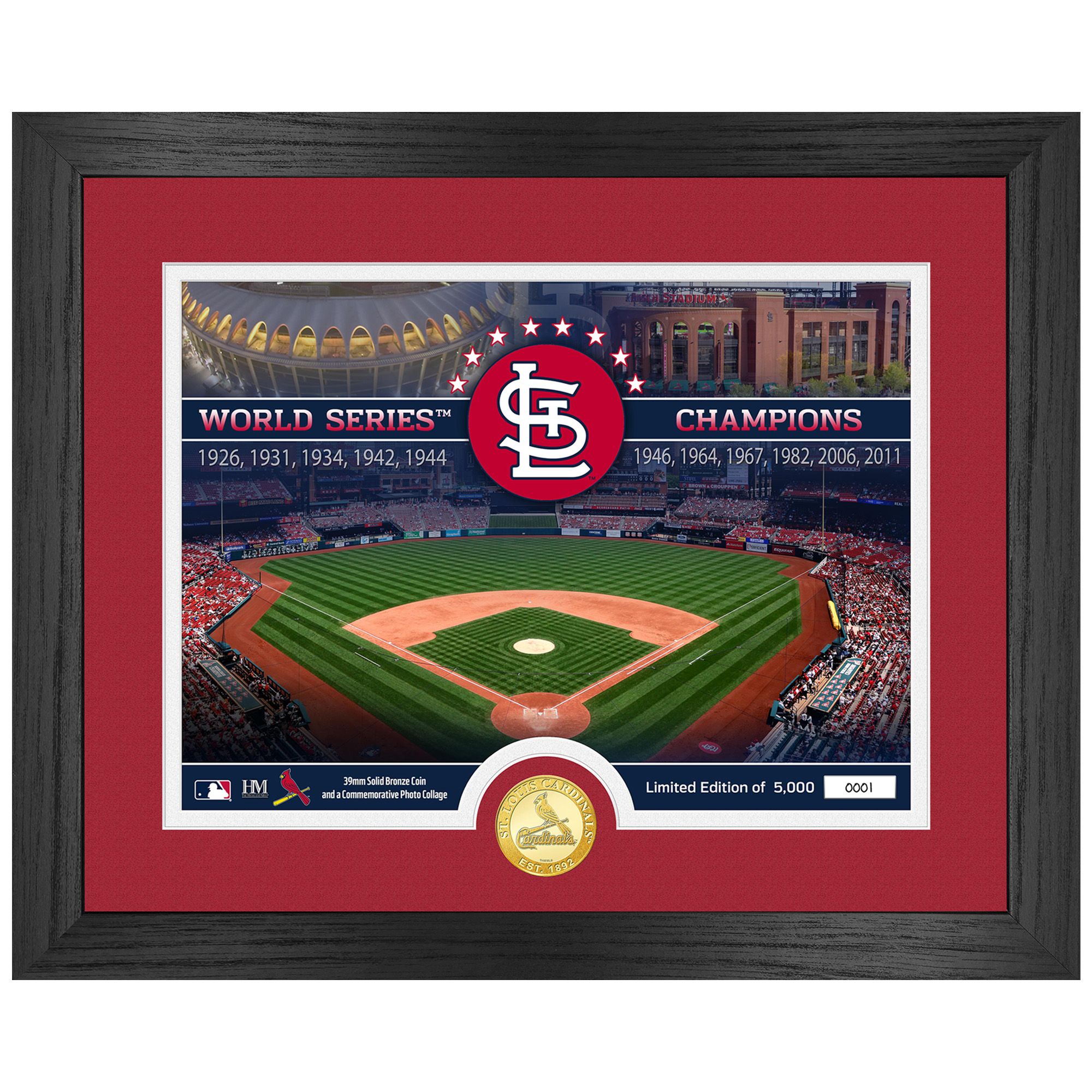 Highland Mint St. Louis Cardinals Bronze Coin