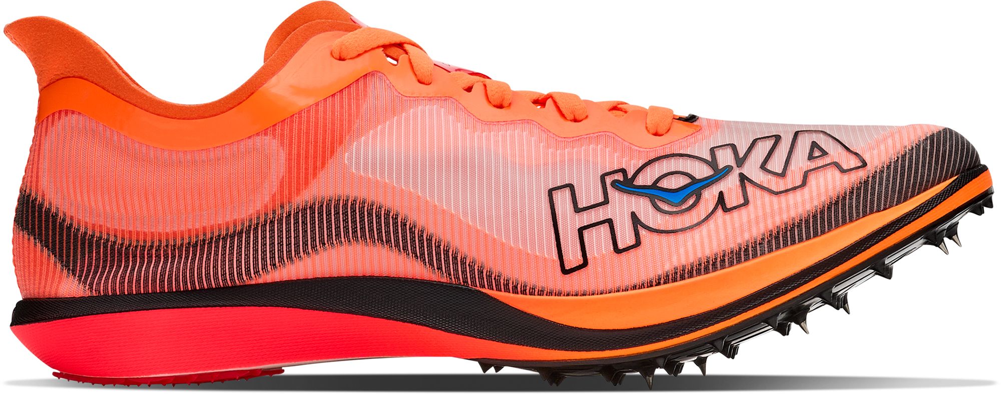 Hoka Cielo FlyX Lite Track and Field Shoes - Orange